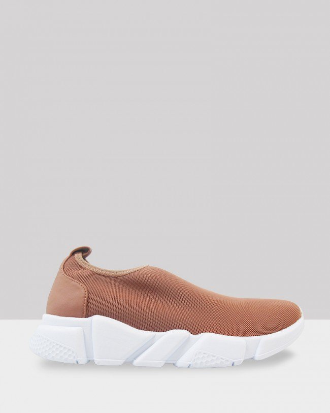 Wittner Del Nude Mesh Slip On Sneaker