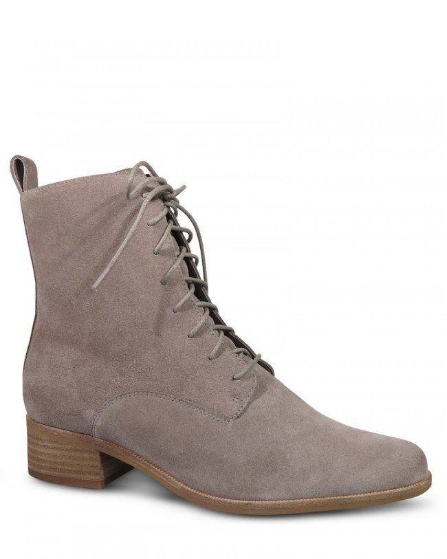 Wittner Glimmer Stone Suede Lace Up Ankle Boot