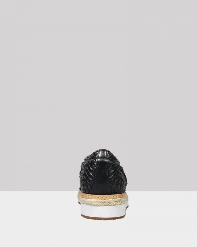 Wittner Marsey Black Weave Brogue