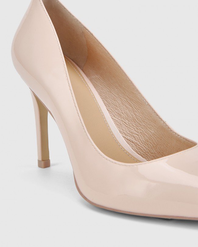 Wittner Hadalie Pink Patent Leather Stiletto Heel