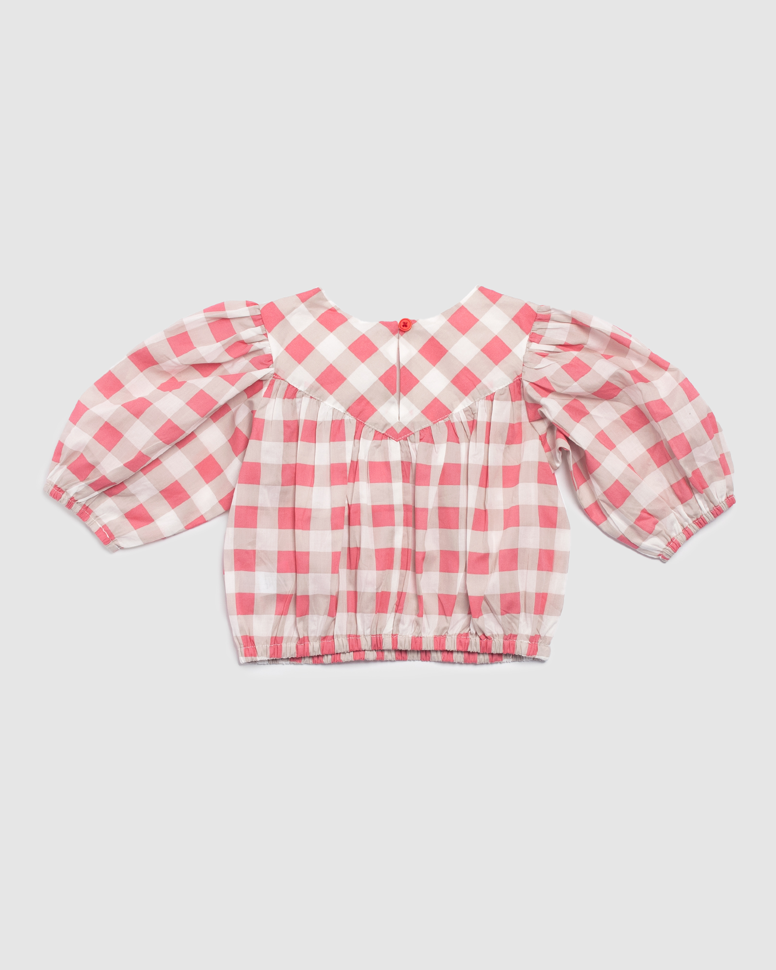 Cora Check Blouse