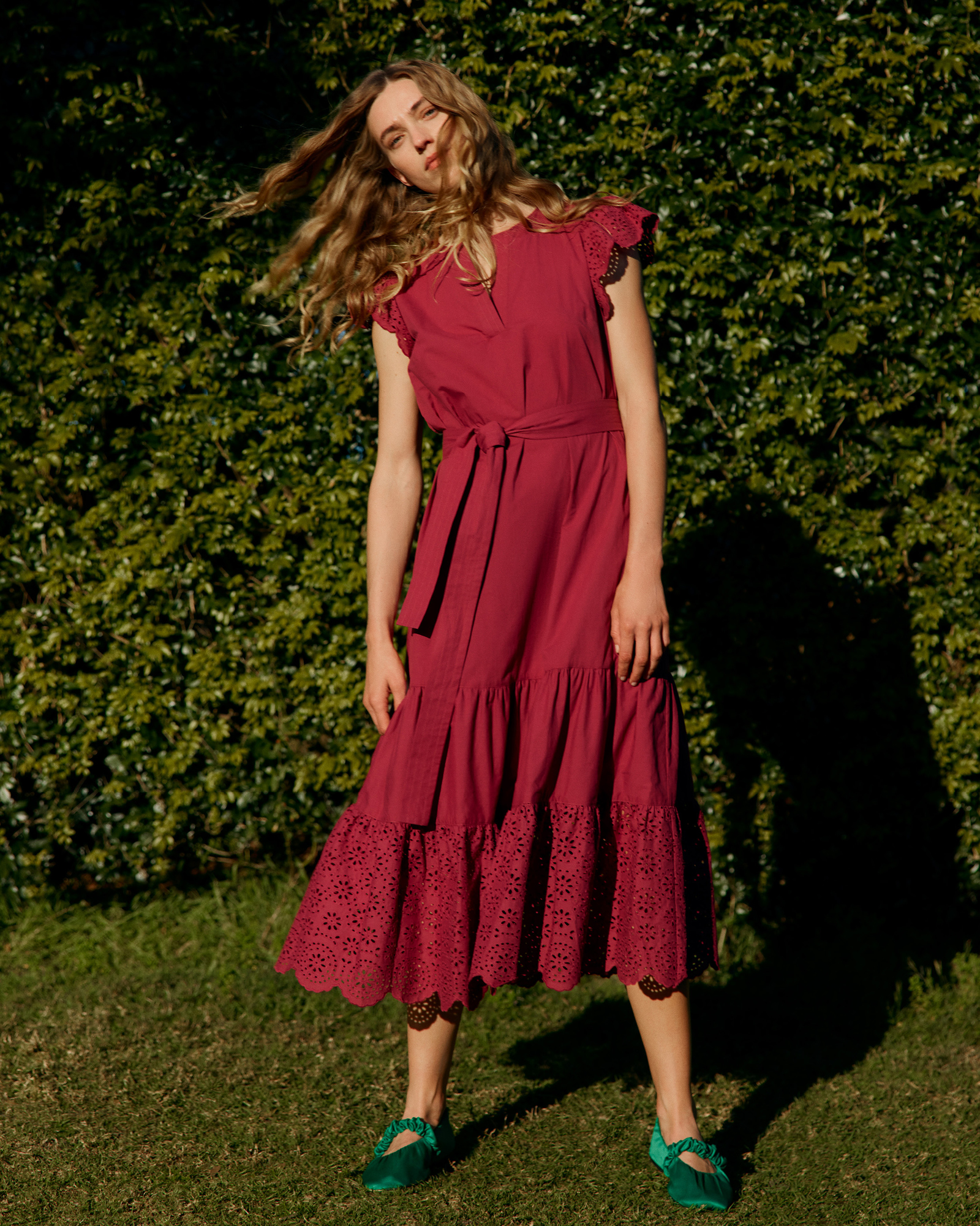 Sorrento Broderie Dress