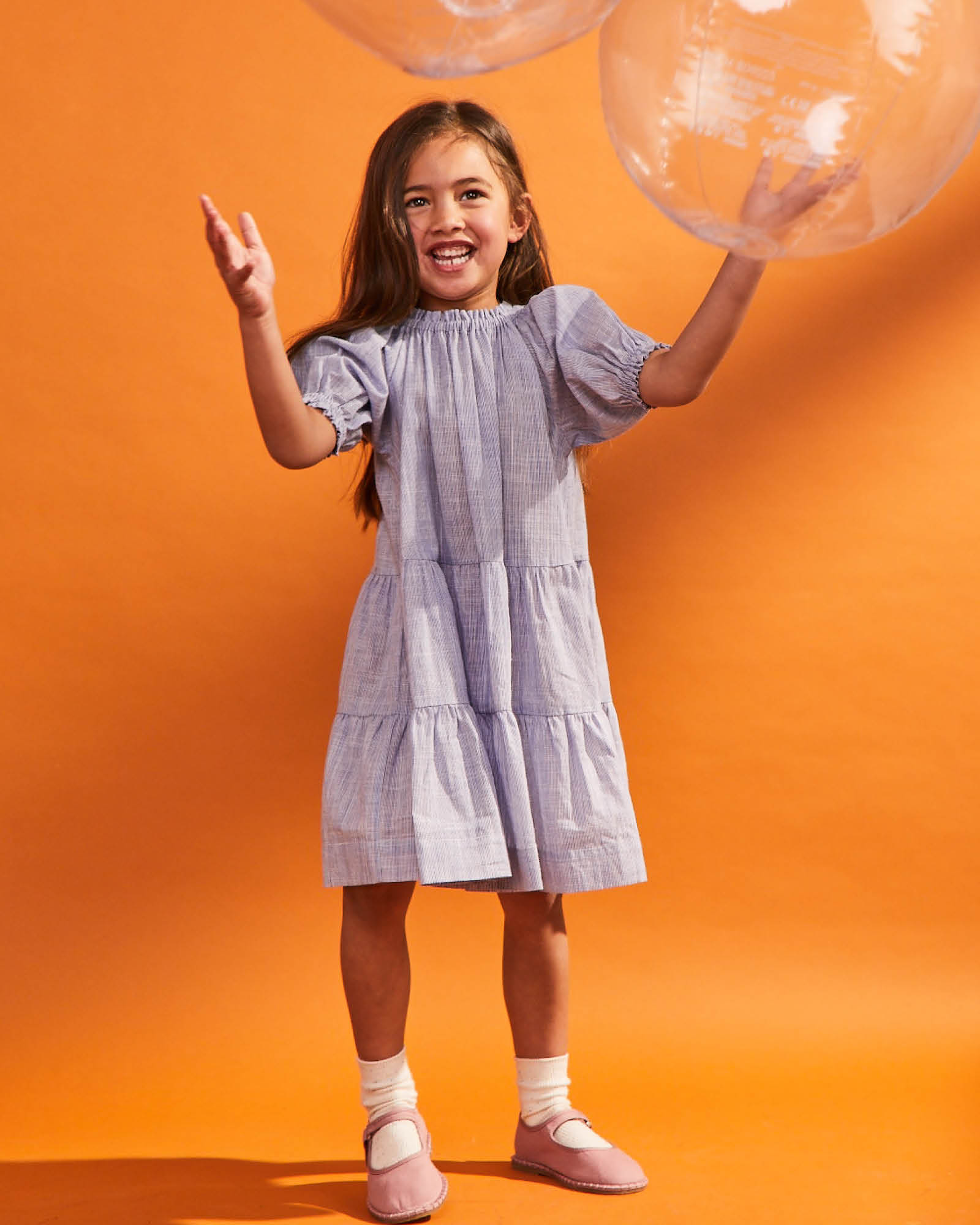 Mila Stripe Smock Dress