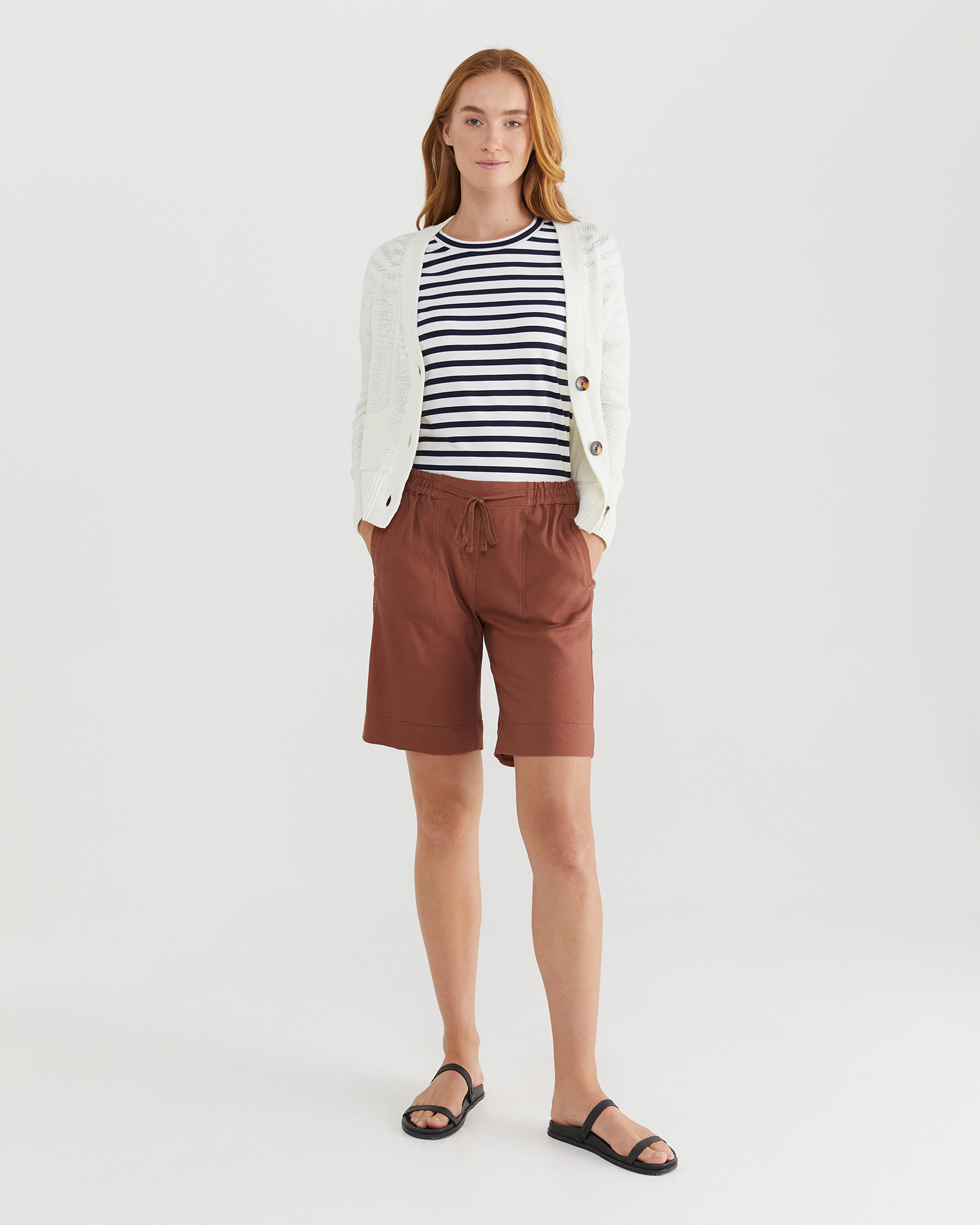Rosa Linen Short