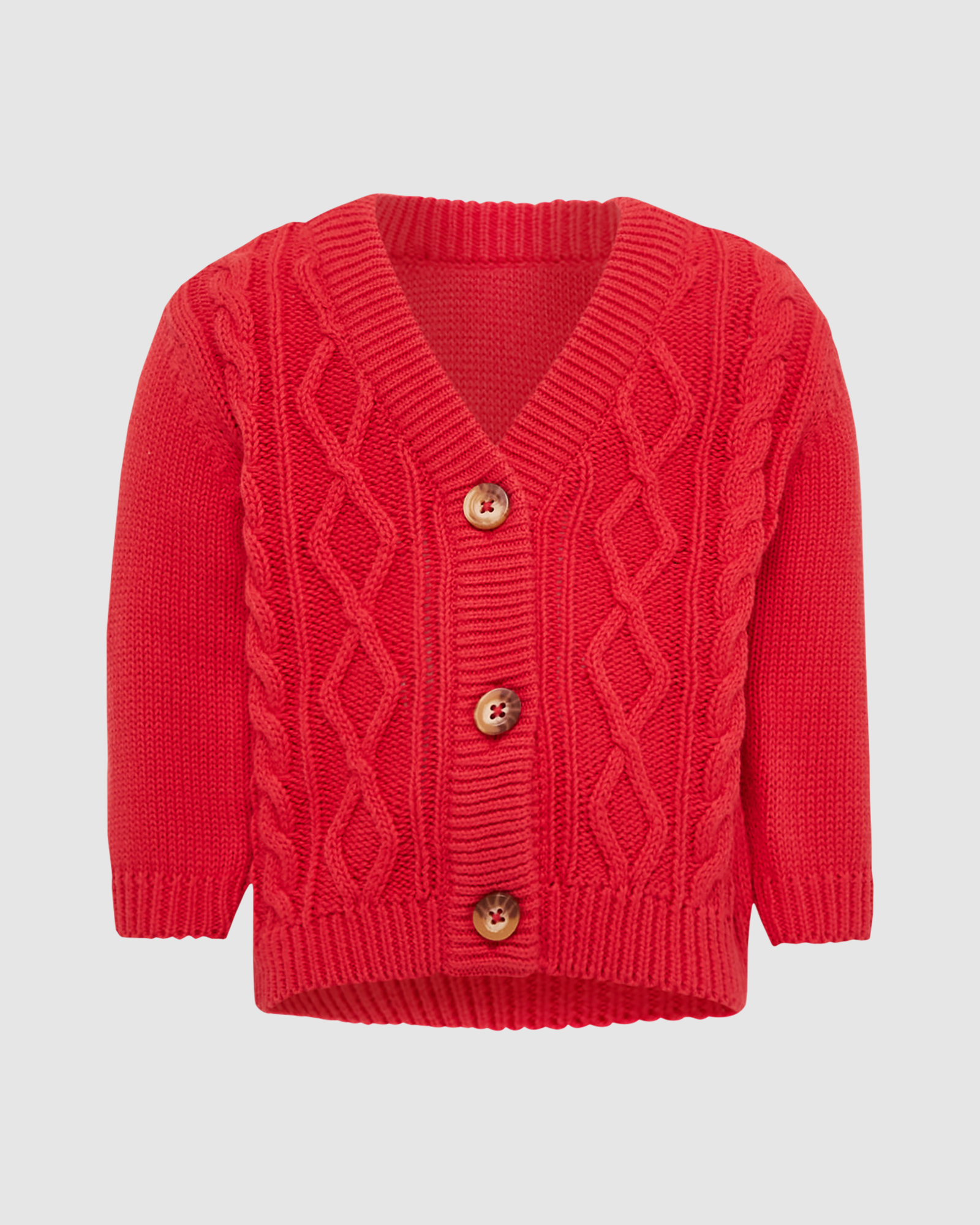 Charlie Cotton Cable Baby Cardigan
