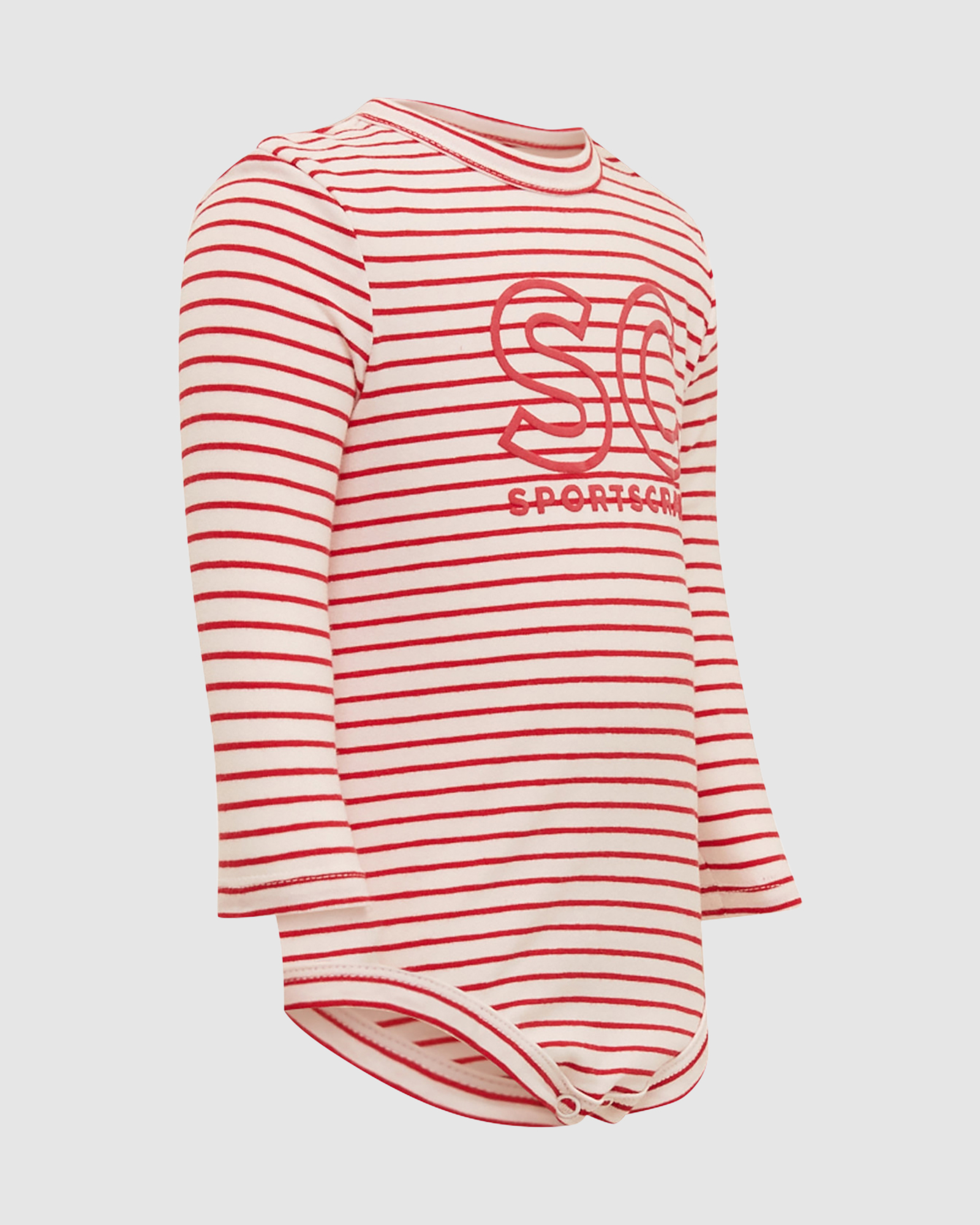 Logo Stripe Baby Bodysuit