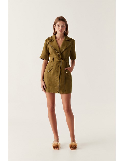 PETRINE UTILITY MINI DRESS