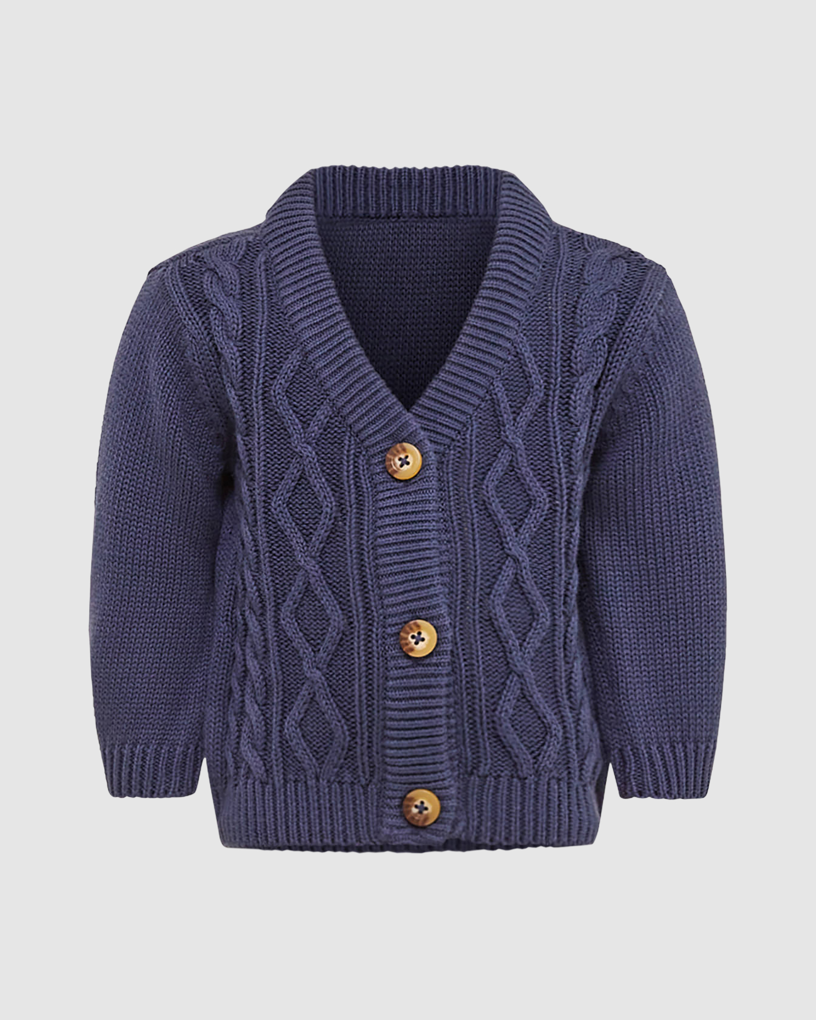 Charlie Cotton Cable Baby Cardigan