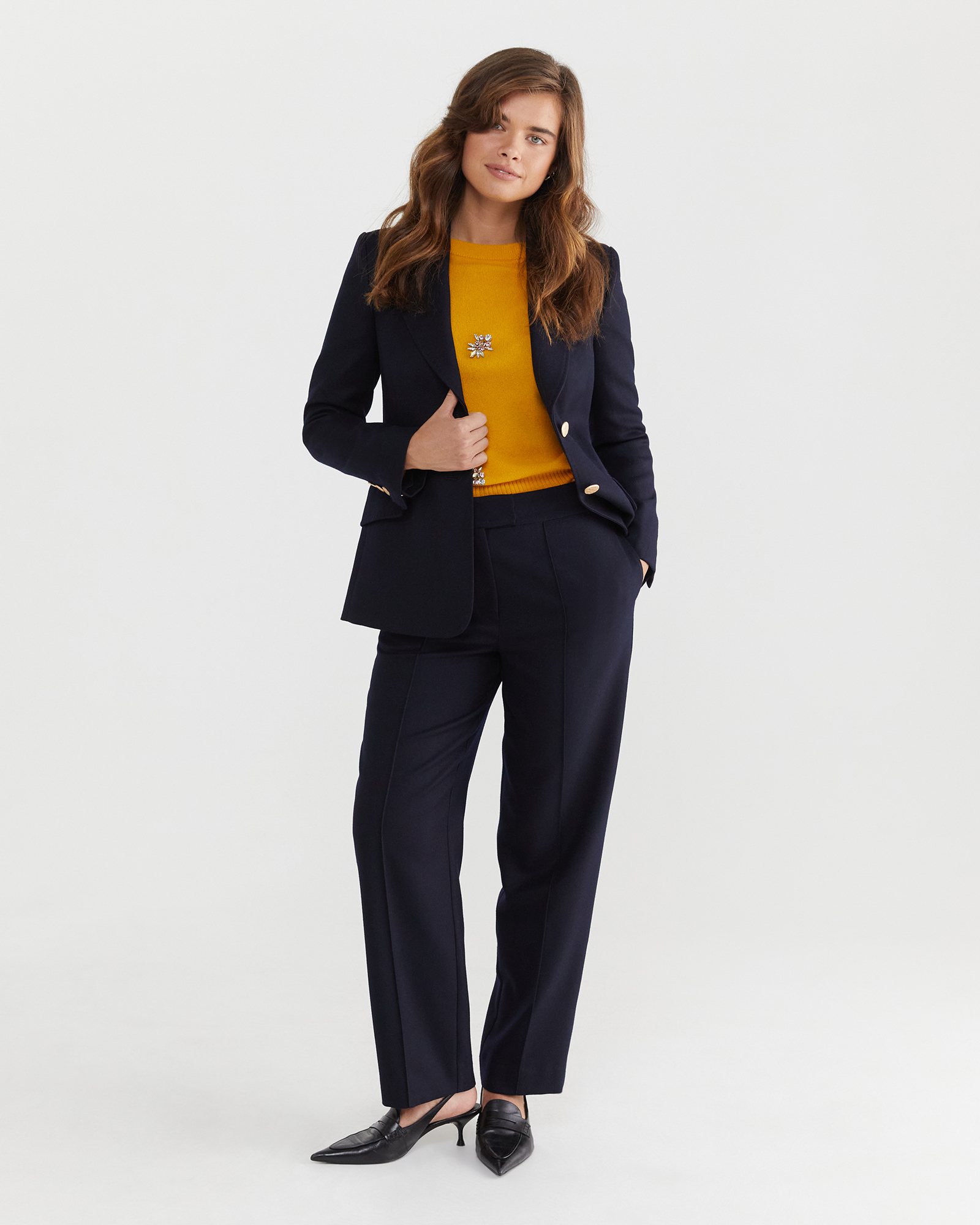 Frankie Twill Straight Pant