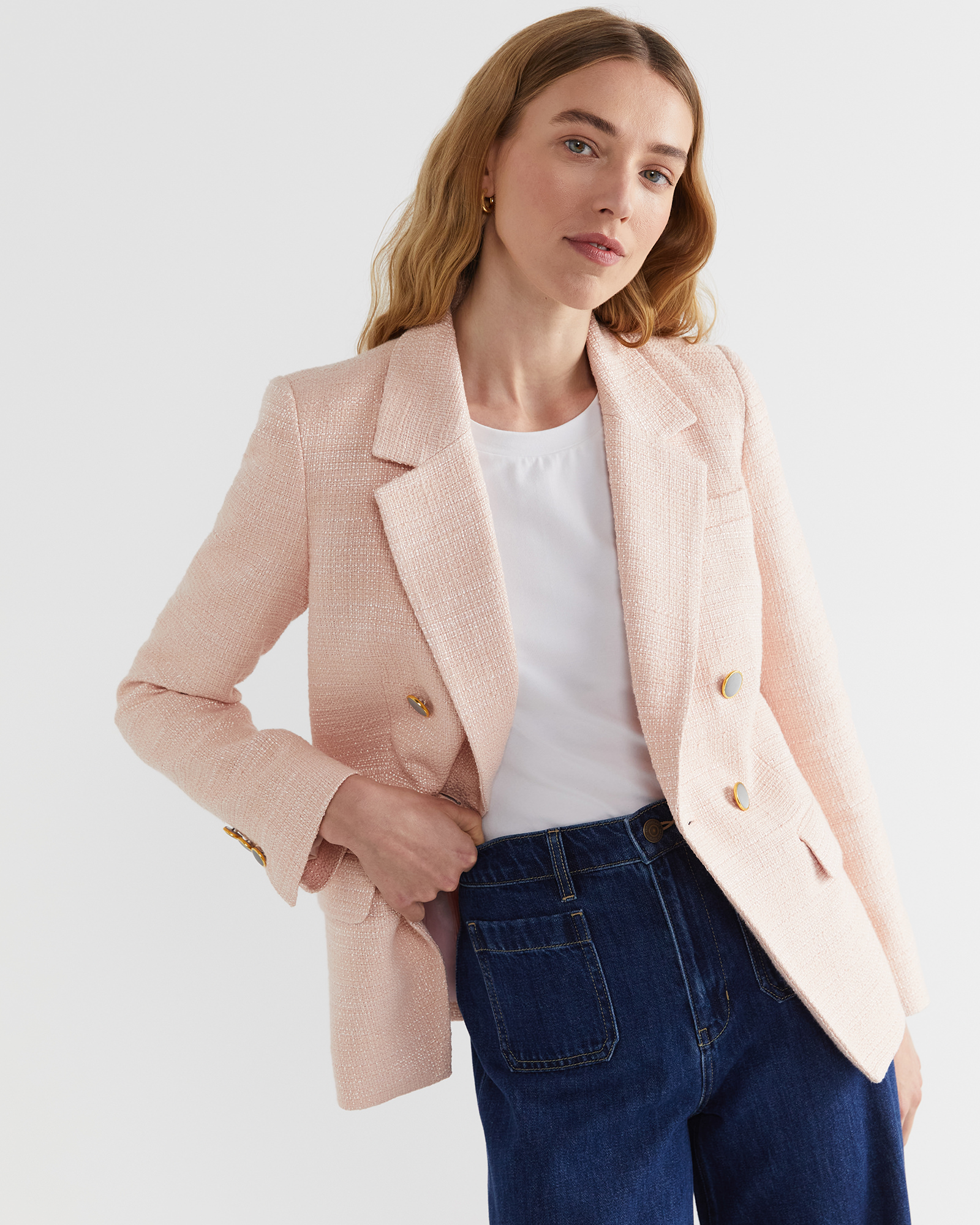 Michelle Textured Blazer