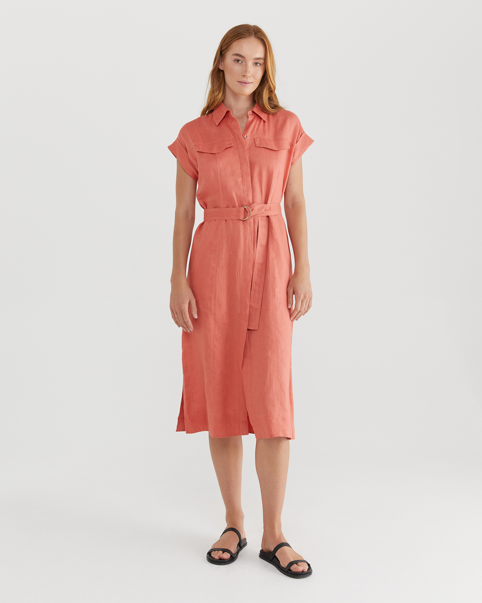 Anya Linen Dress