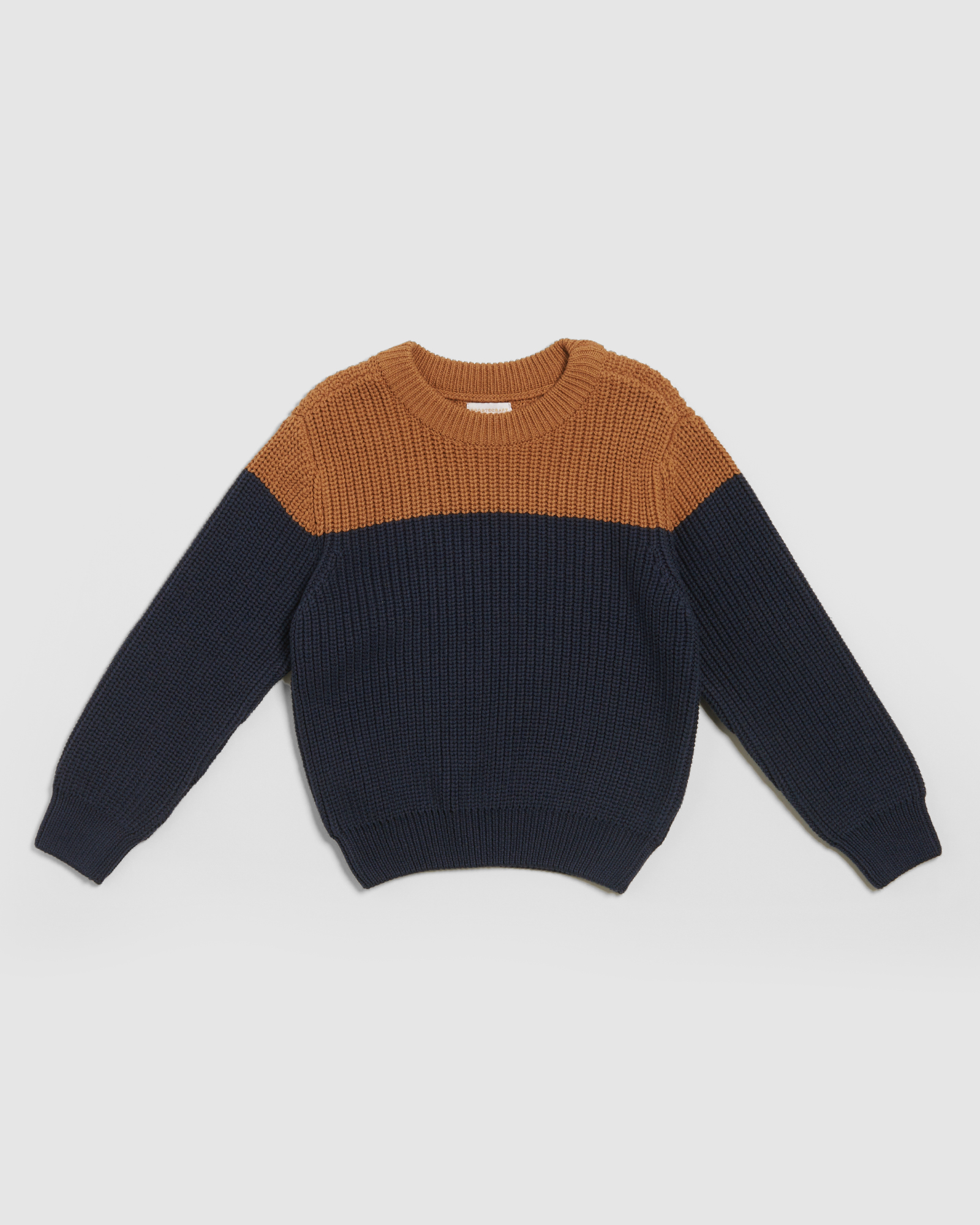 Charlie Cotton Colourblock Knit