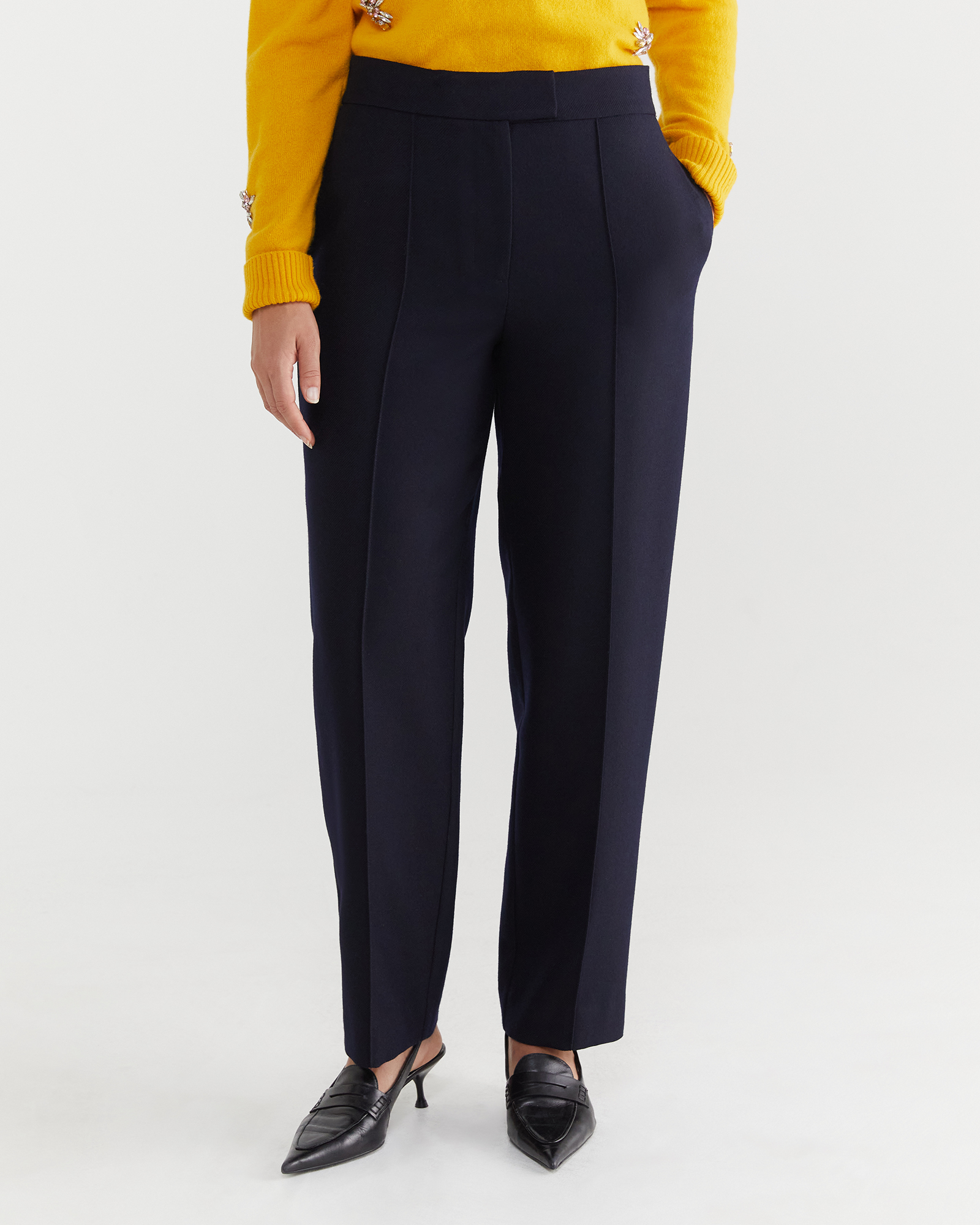 Frankie Twill Straight Pant