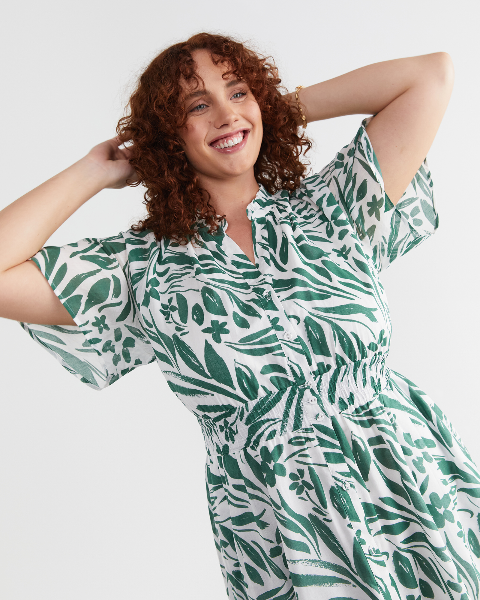 Farrah Cotton Voile Dress