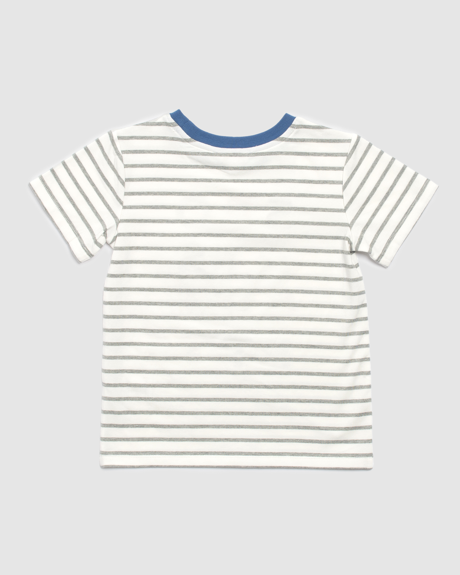 Tommy Logo Stripe Cotton Tee