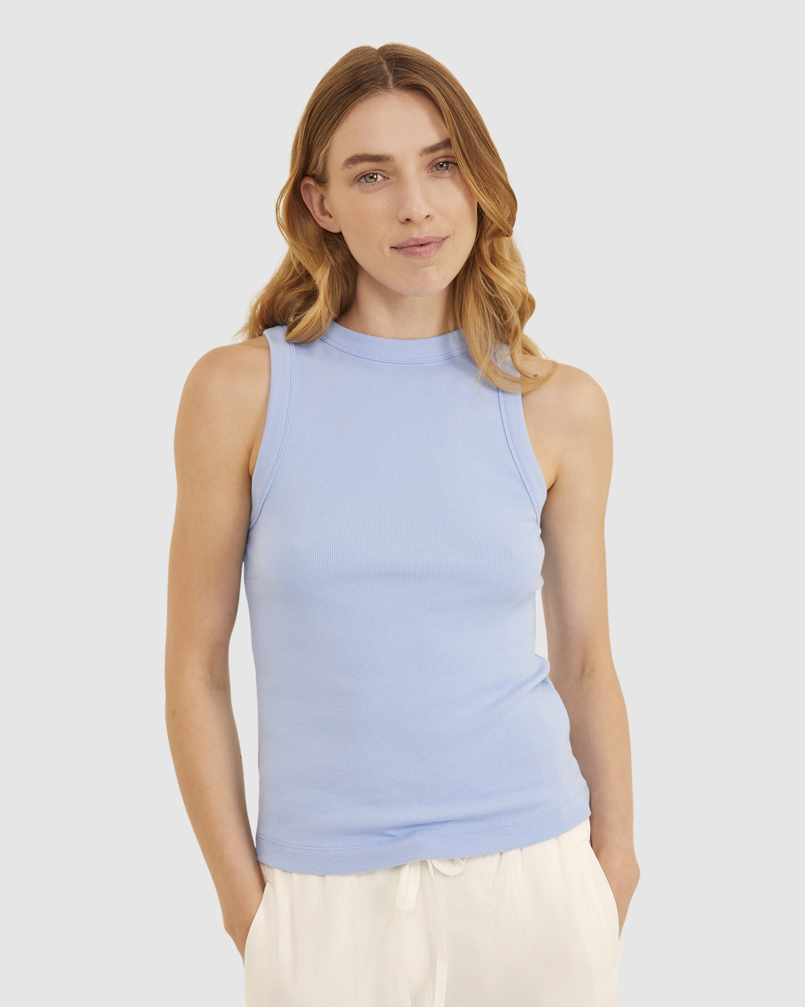 Hayley Ribbed Tank