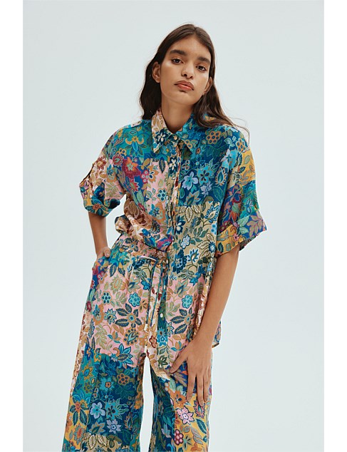 BELLA PATCHWORK SHIRT