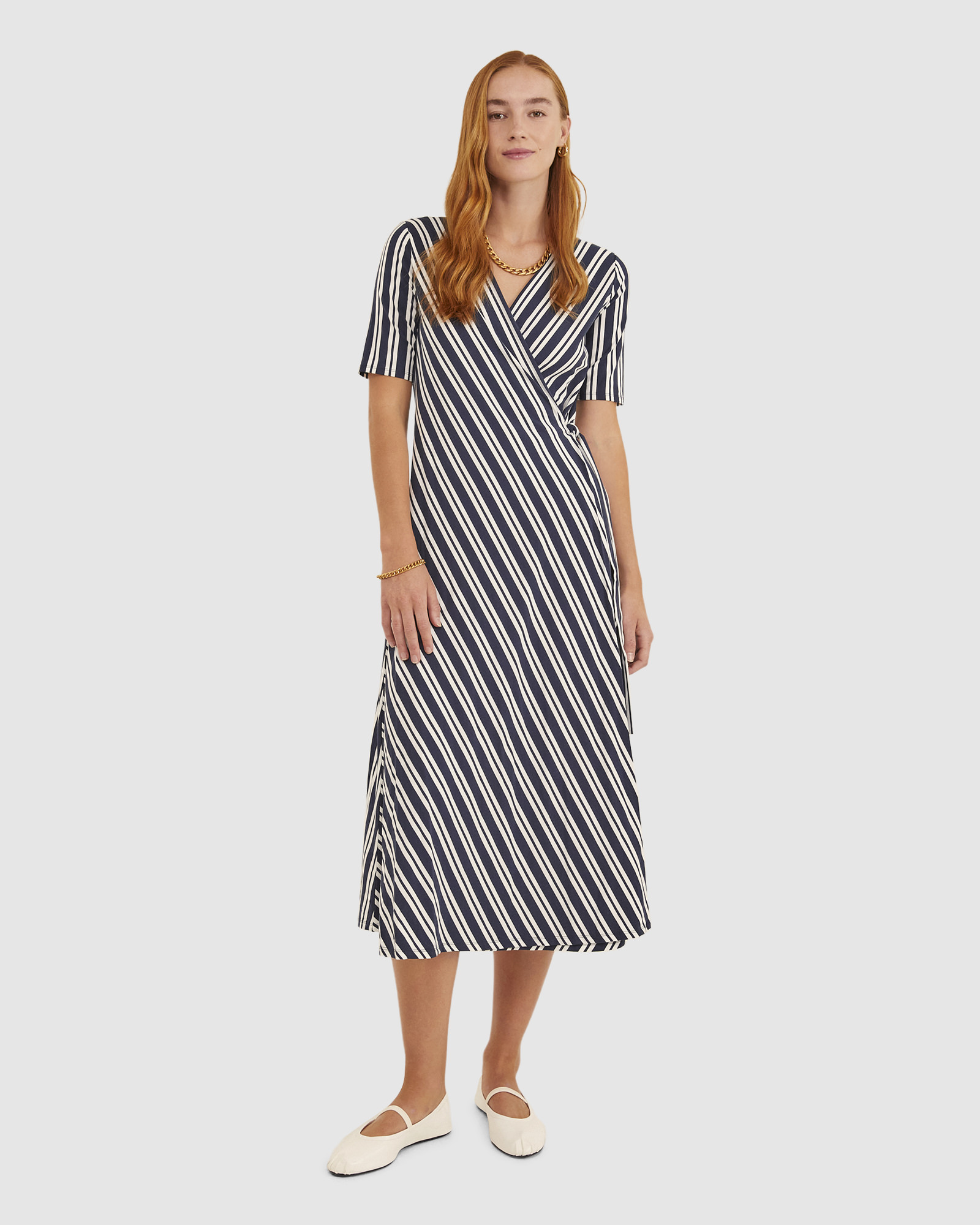 Sandra Stripe Dress