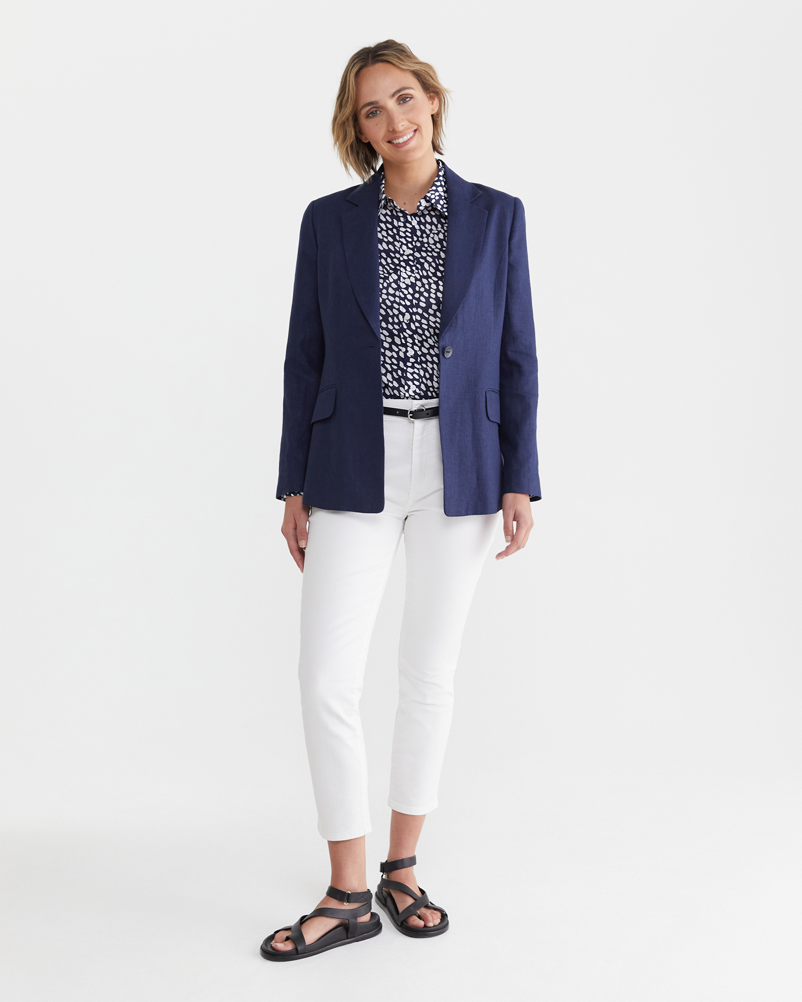 Dashed Lily Voile Shirt