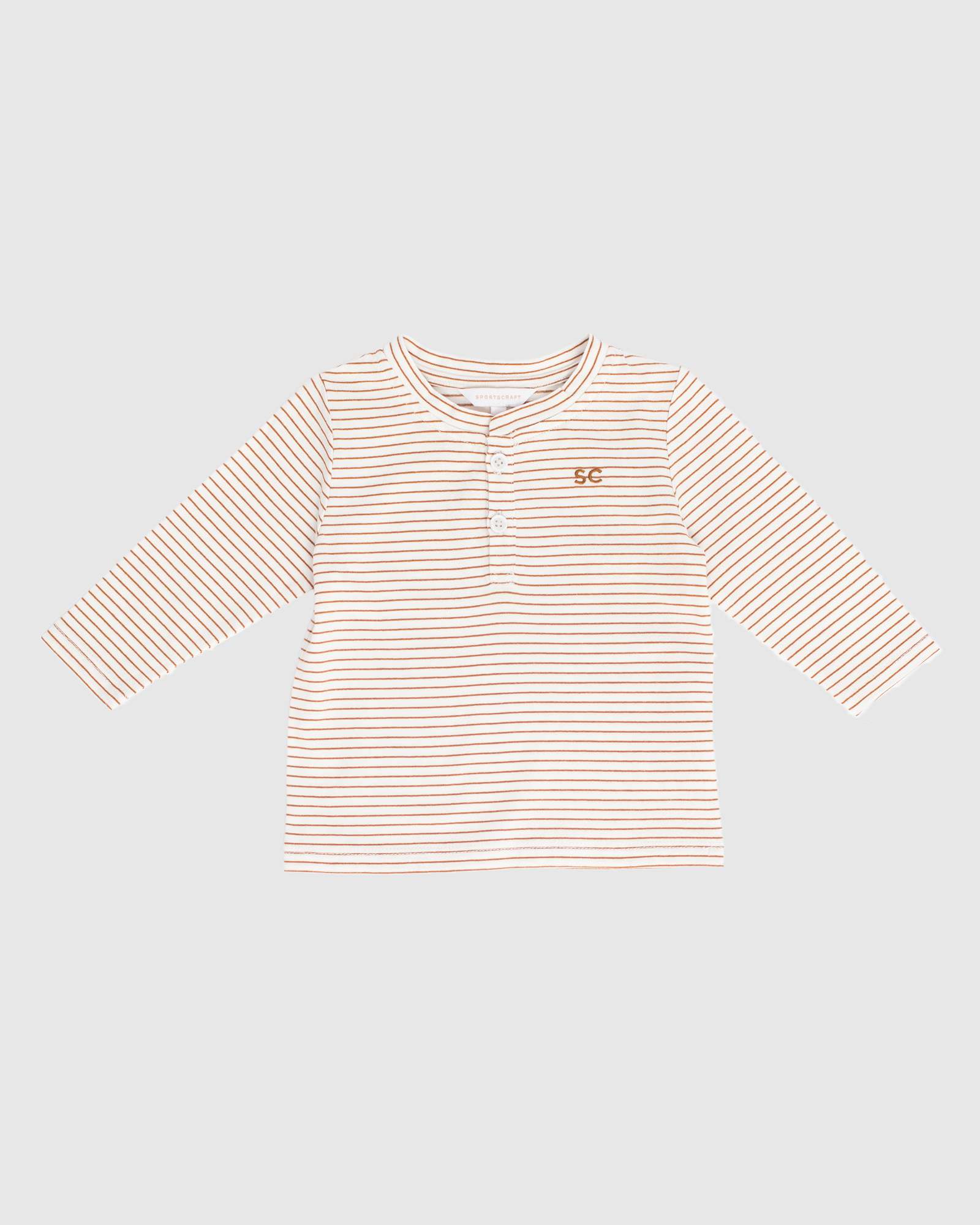 Harry Cotton Henley Baby Tee