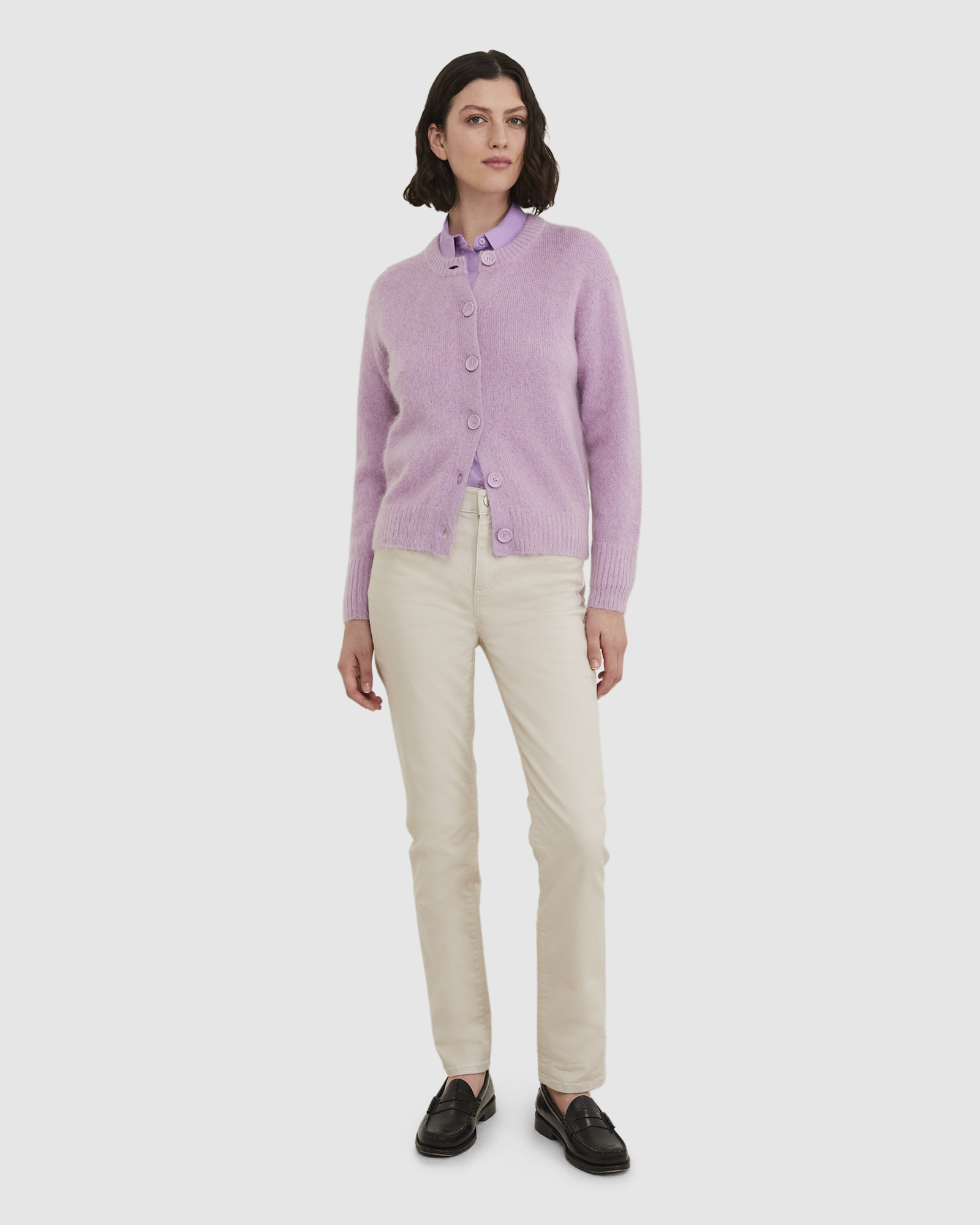 Tatiana Mohair Relaxed Cardigan