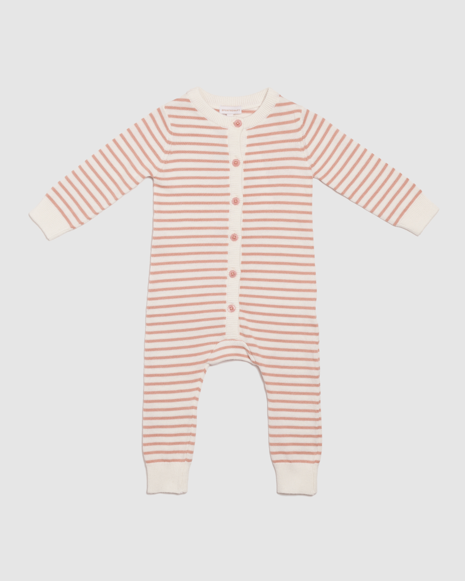 Susie Stripe Knit Romper