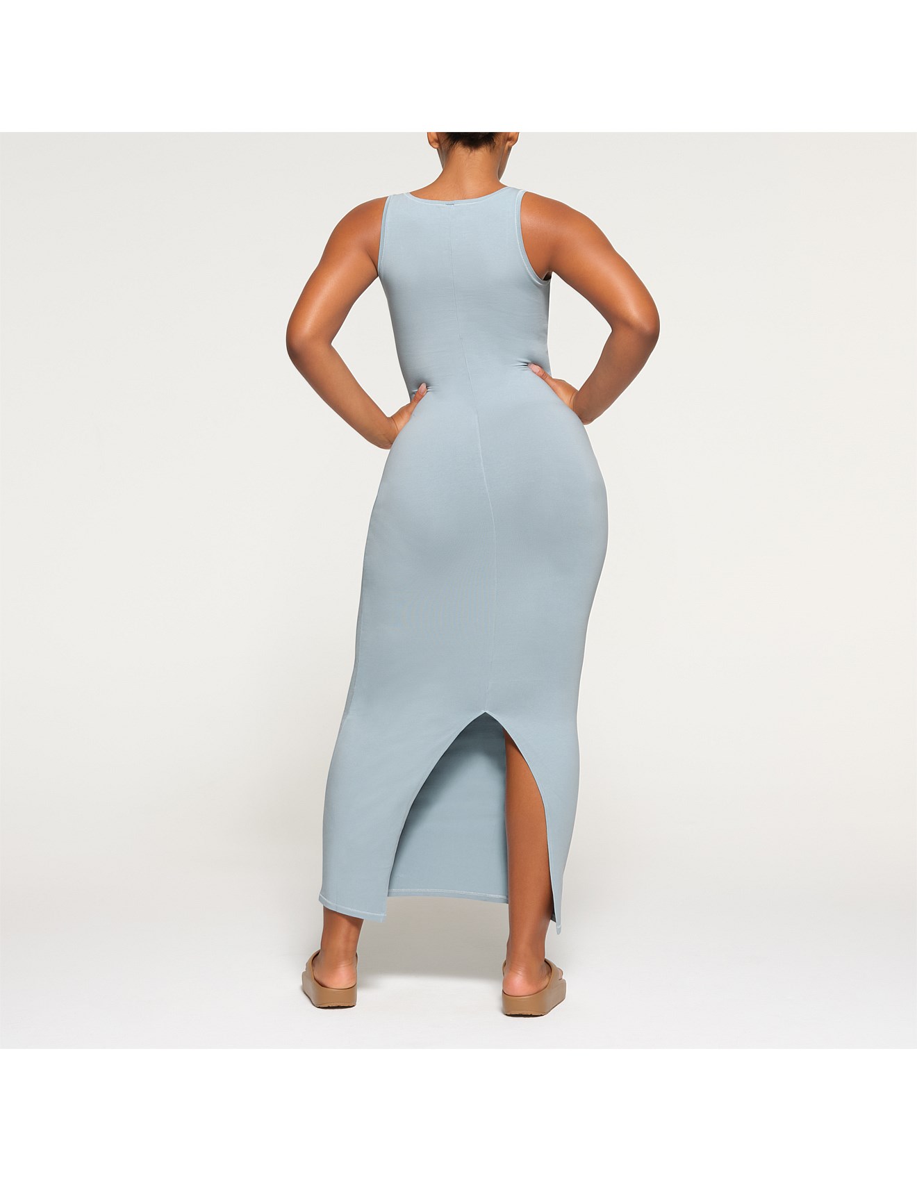 NEW VINTAGE SCOOP NECK DRESS