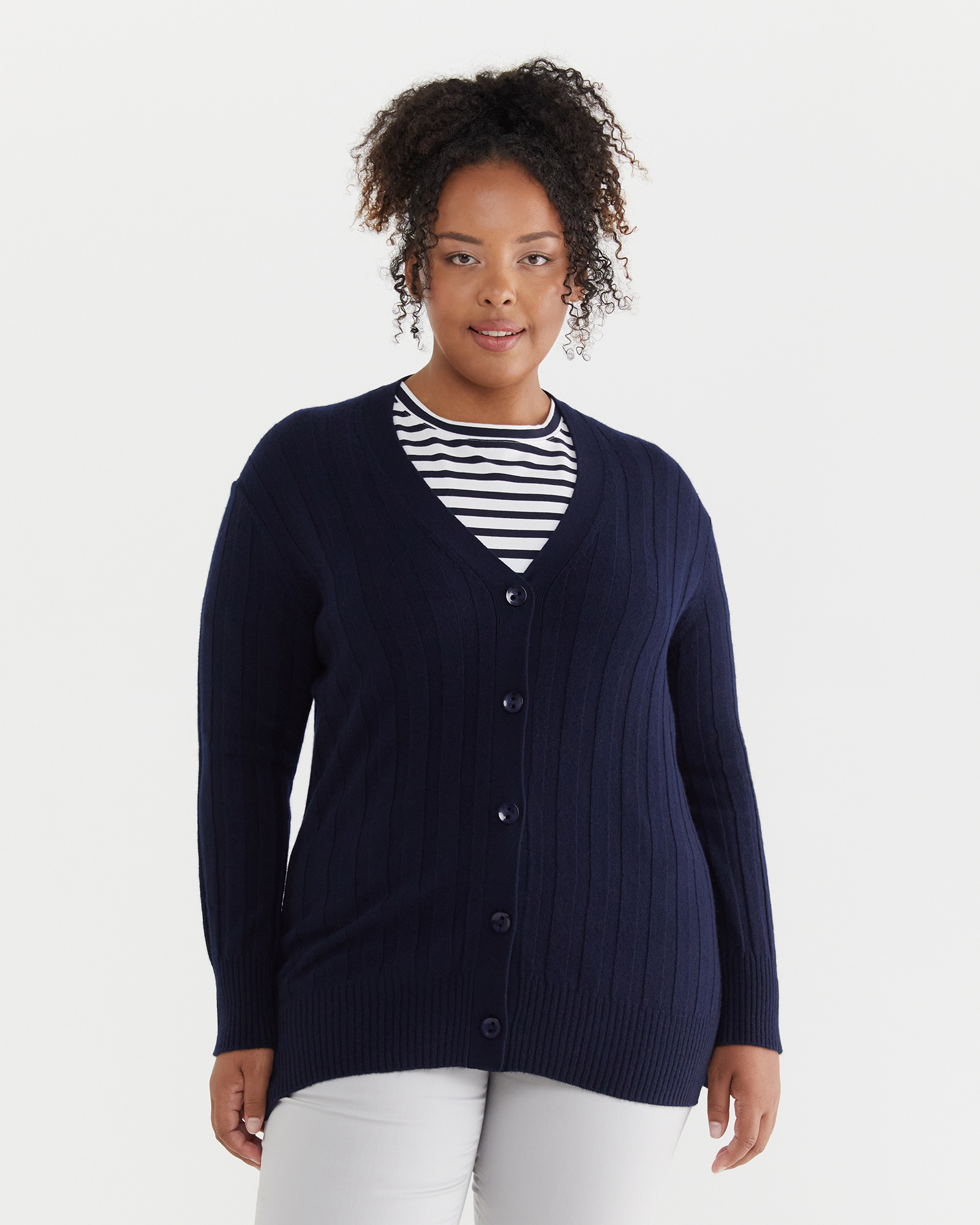 Sunshine Wide Rib Cardigan