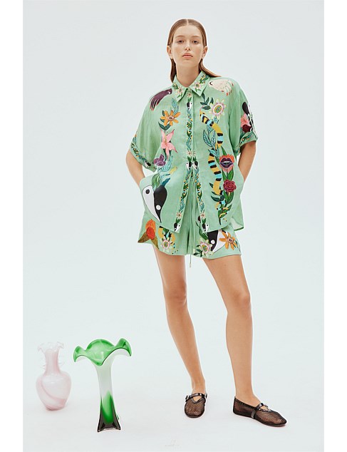 MEAGAN OVERSIZED LINEN SHIRT