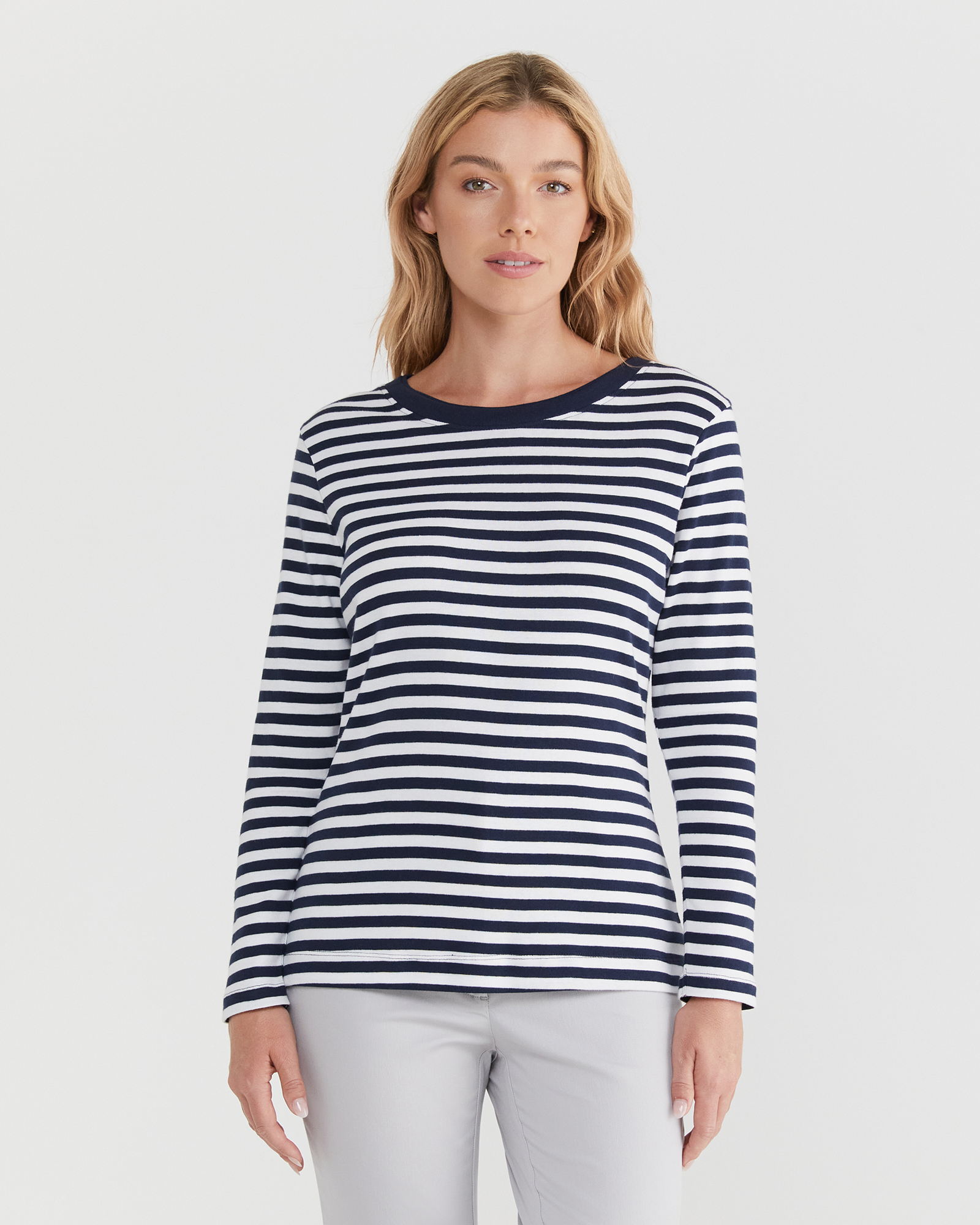 Heidi Long Sleeve Rib Tee