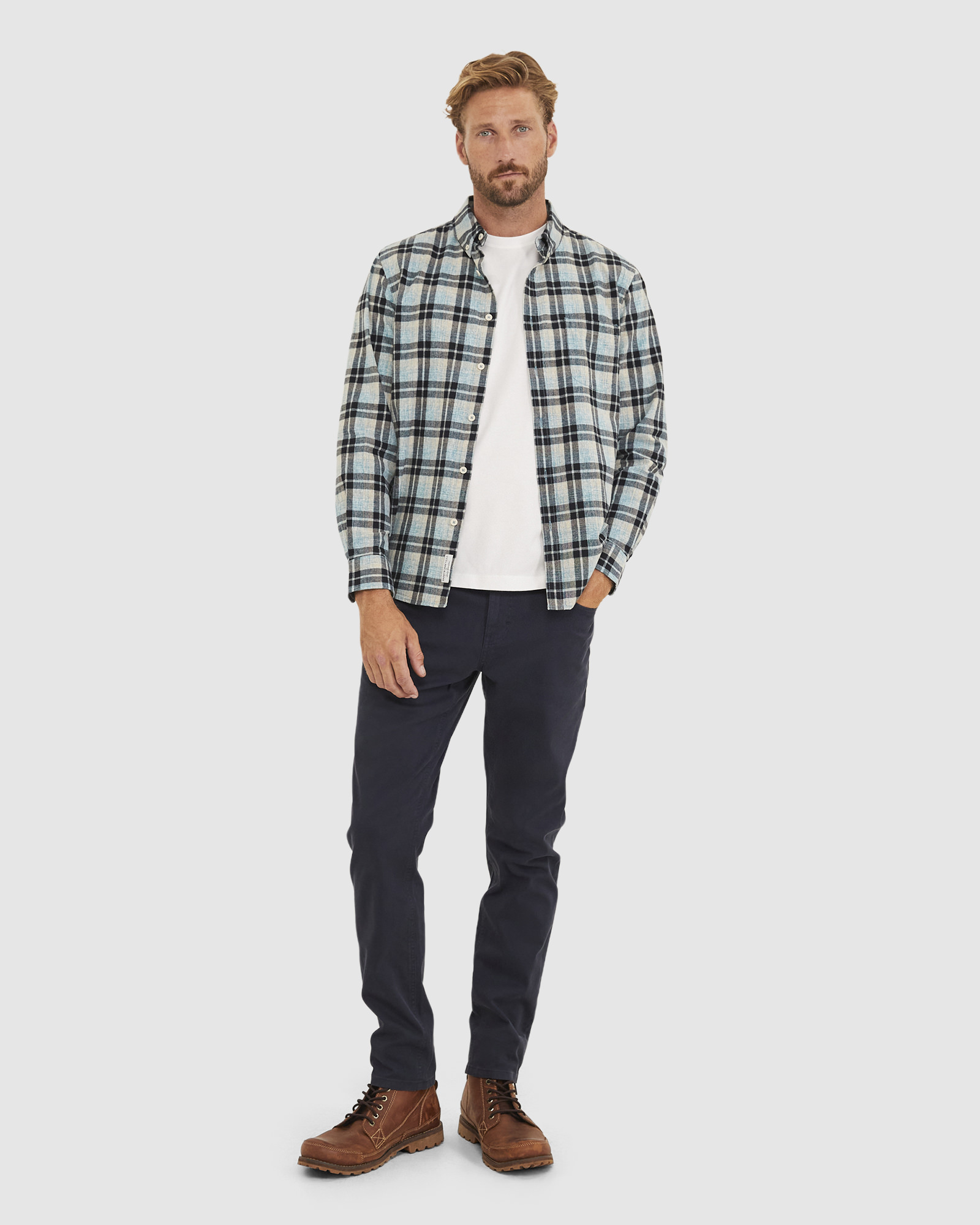 Norman Check Tapered Shirt