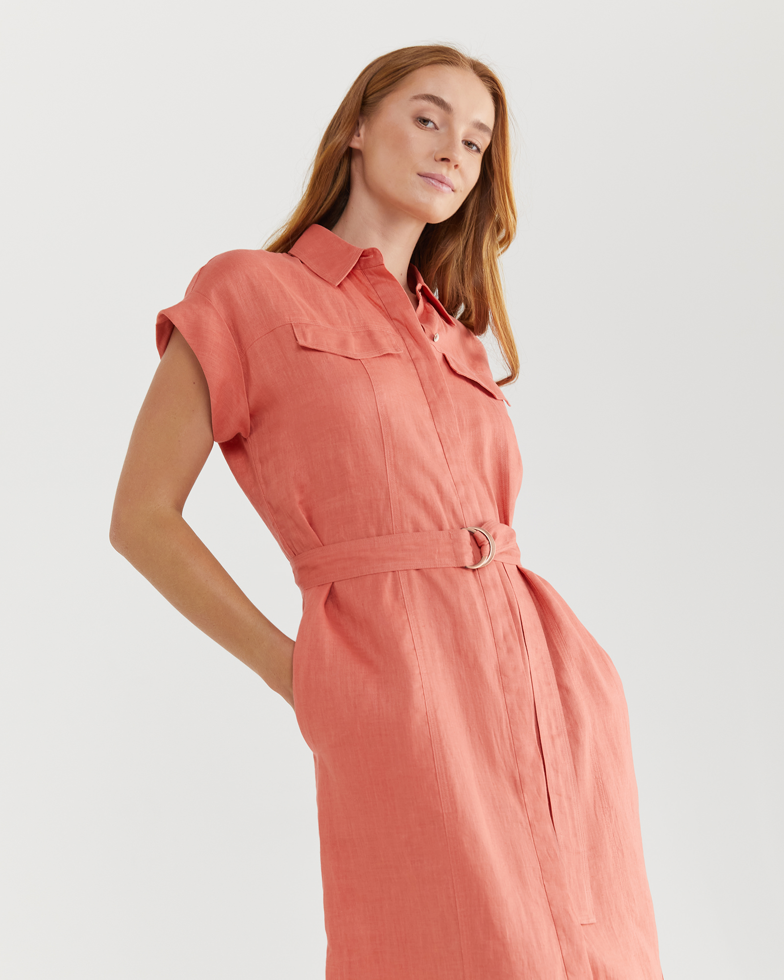 Anya Linen Dress