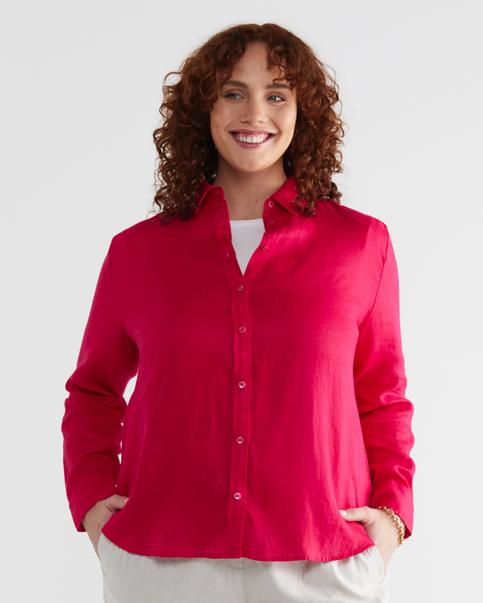 Dahlia Linen Shirt