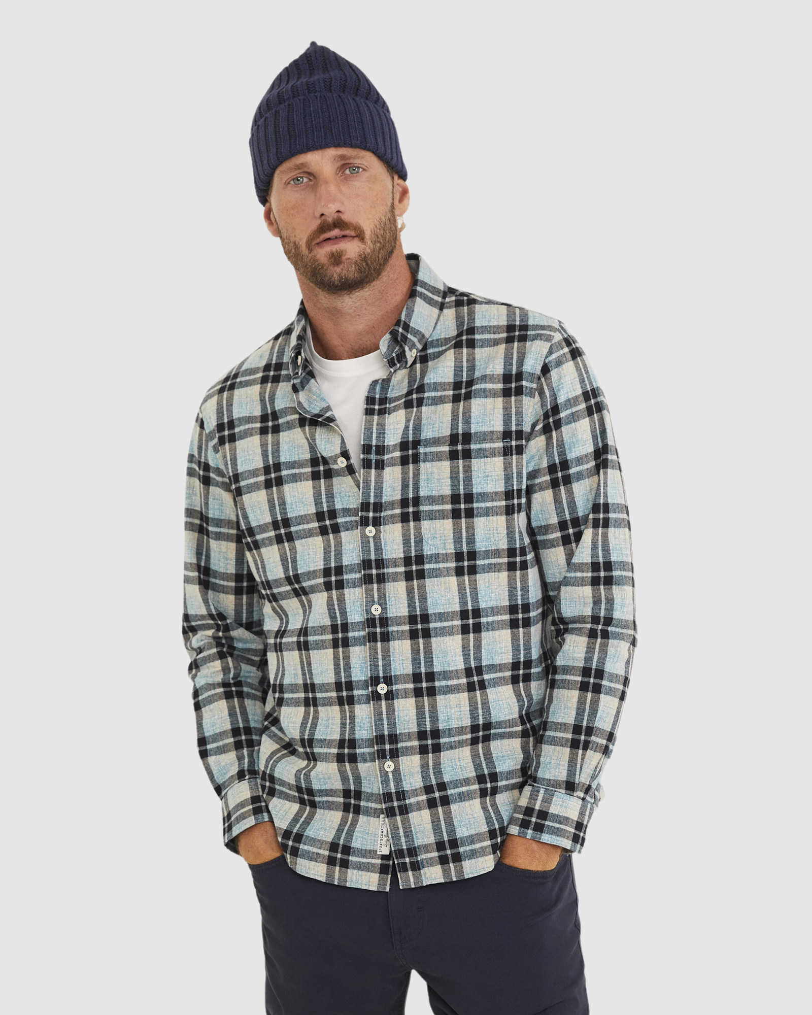 Norman Check Tapered Shirt