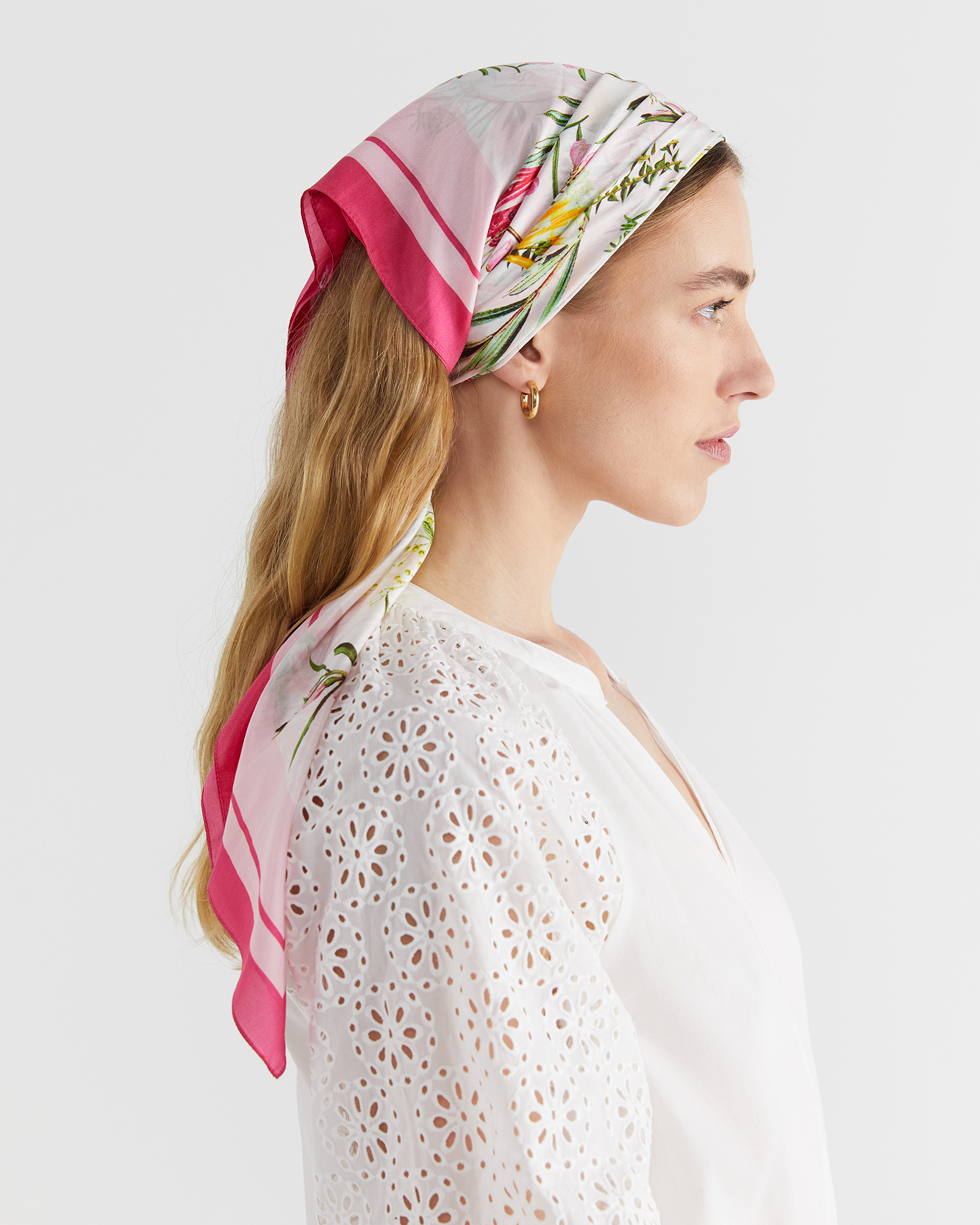 Wildflower Silk Scarf