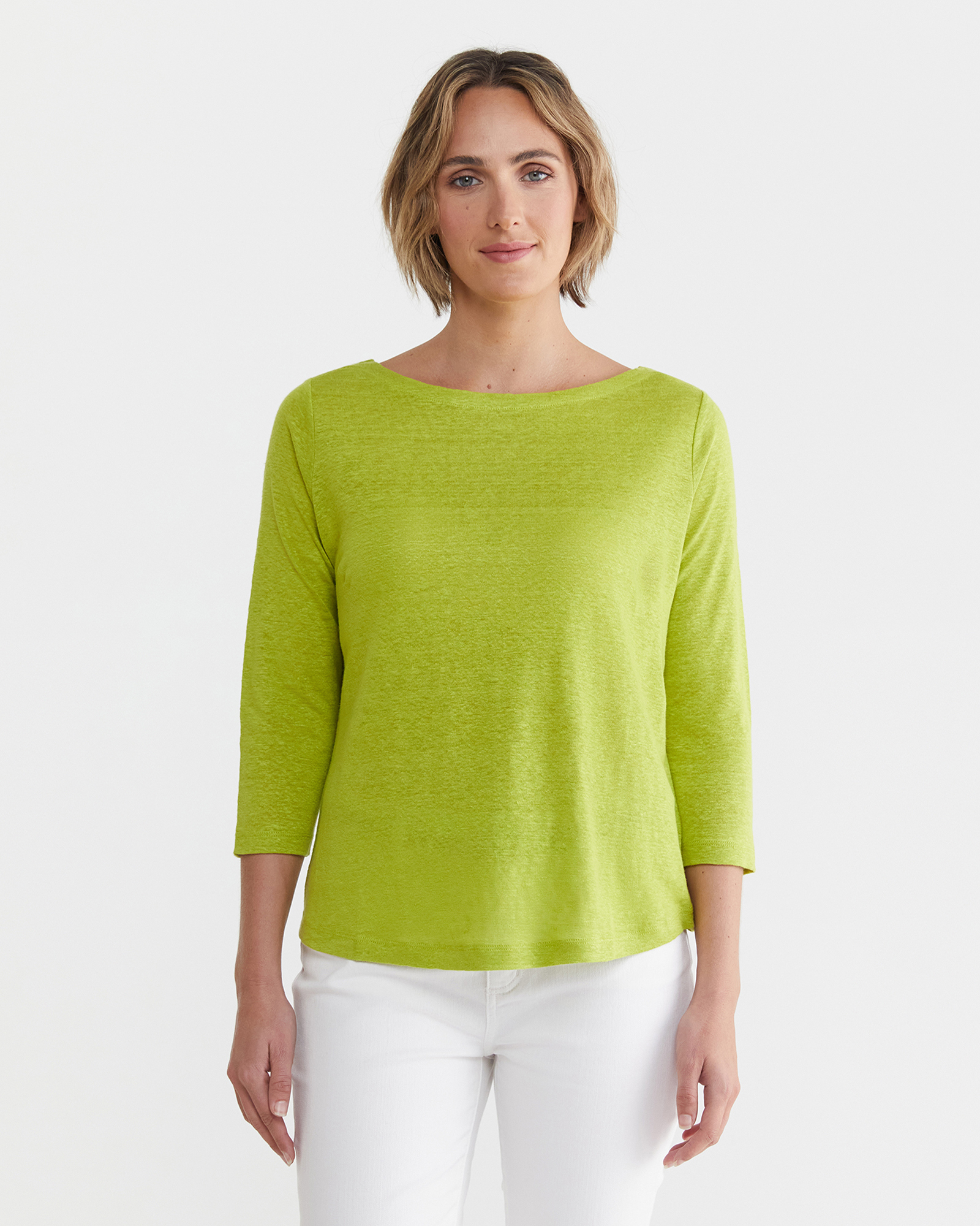 Cecile Linen Top