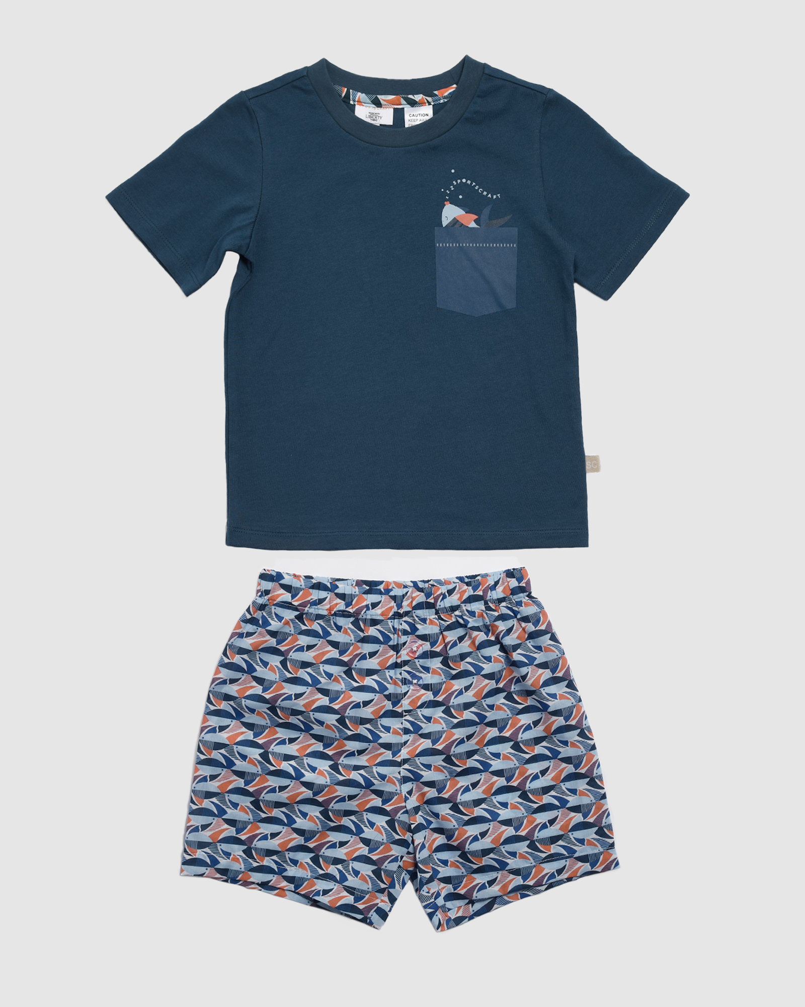 Abe Liberty Print PJ Set
