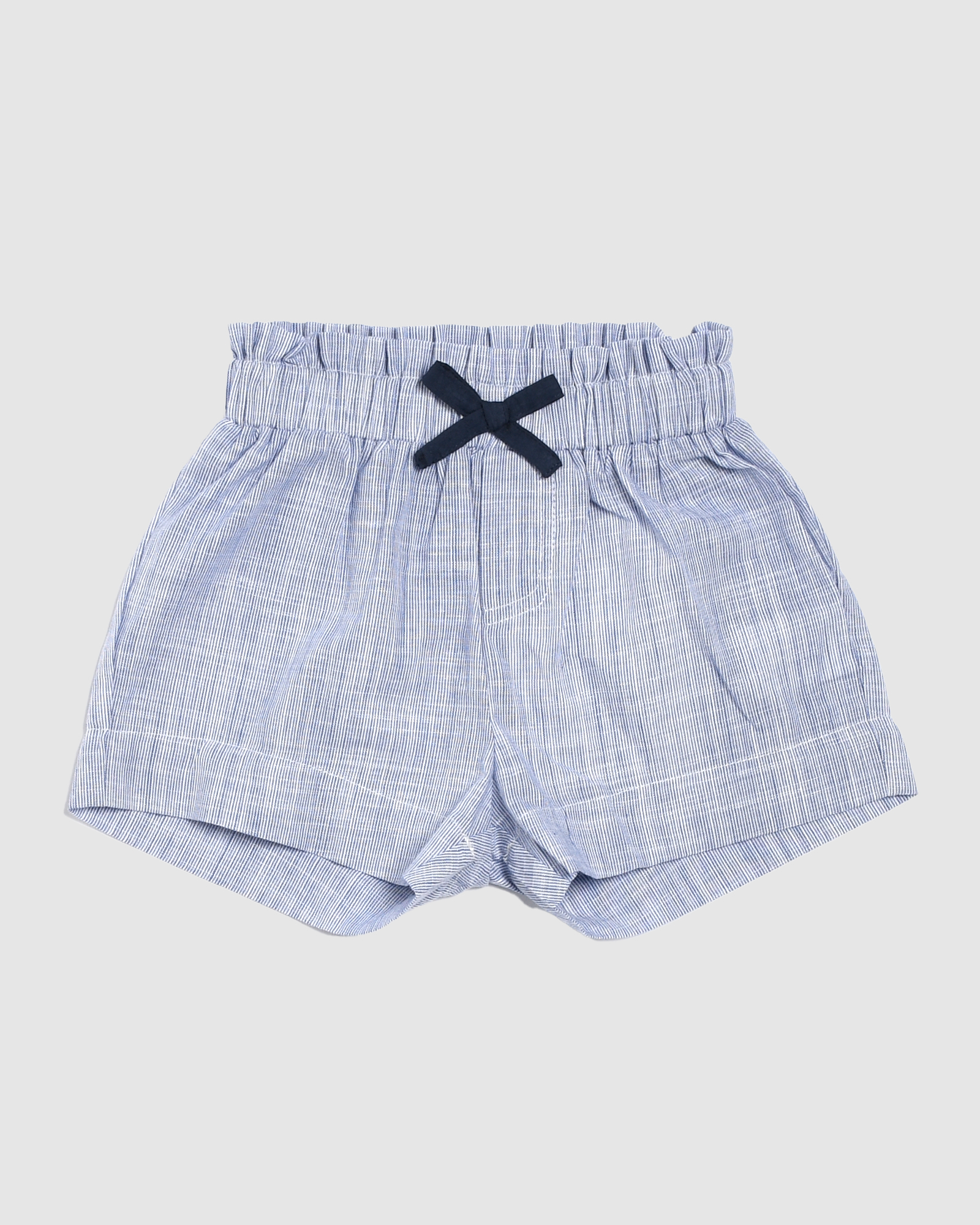 Mila Cotton Stripe Baby Short