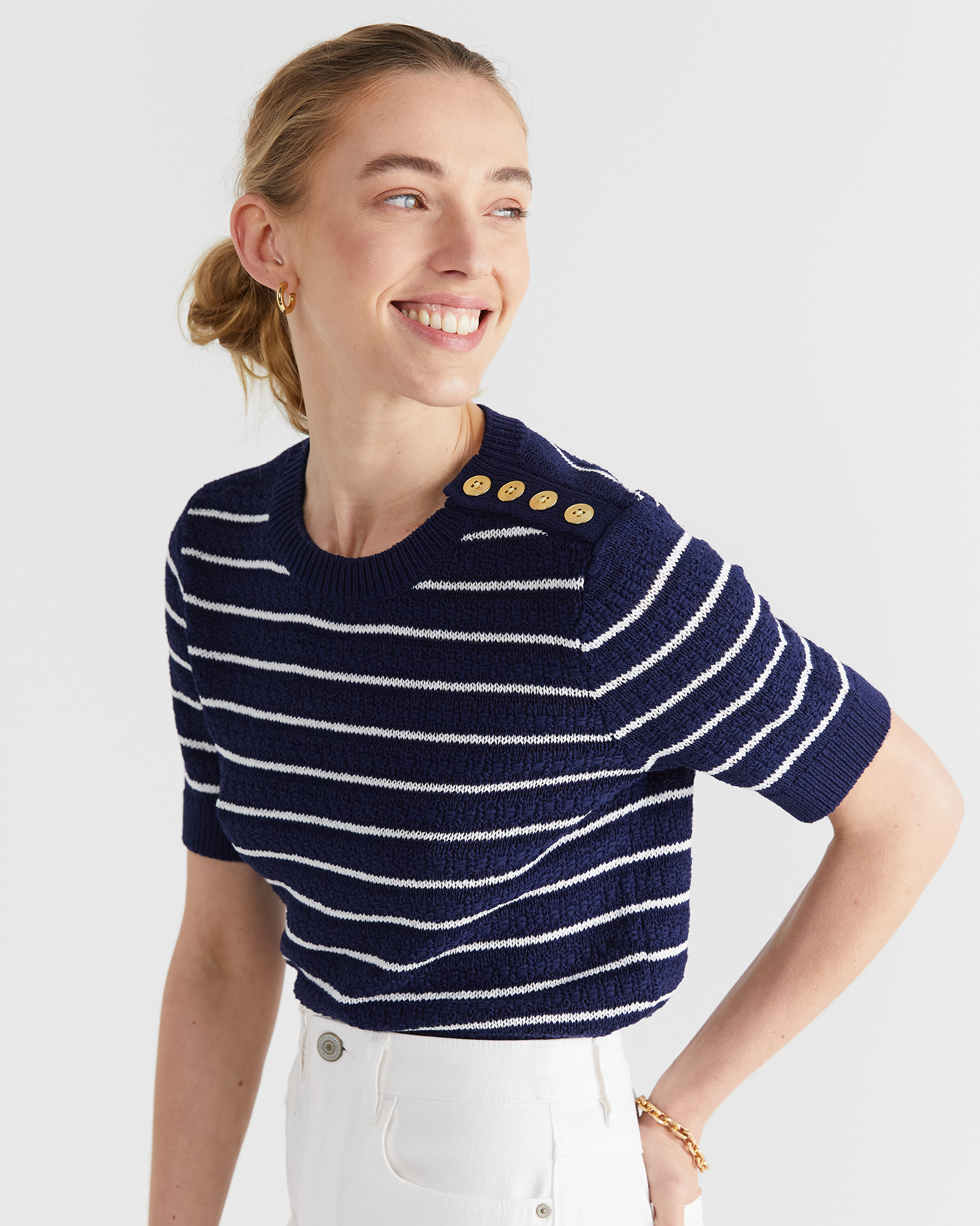Josie Tape Yarn Nautical Knit
