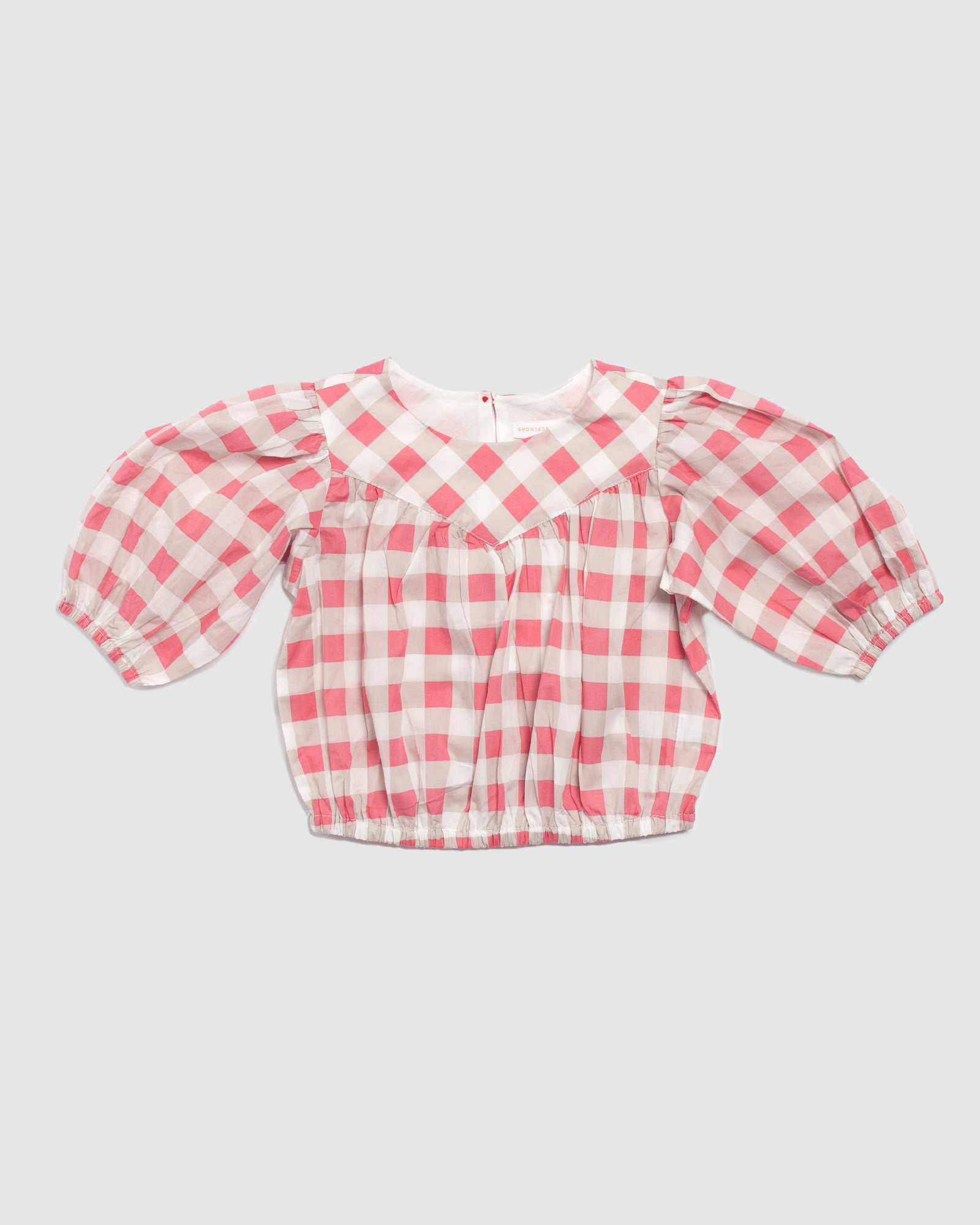 Cora Check Blouse