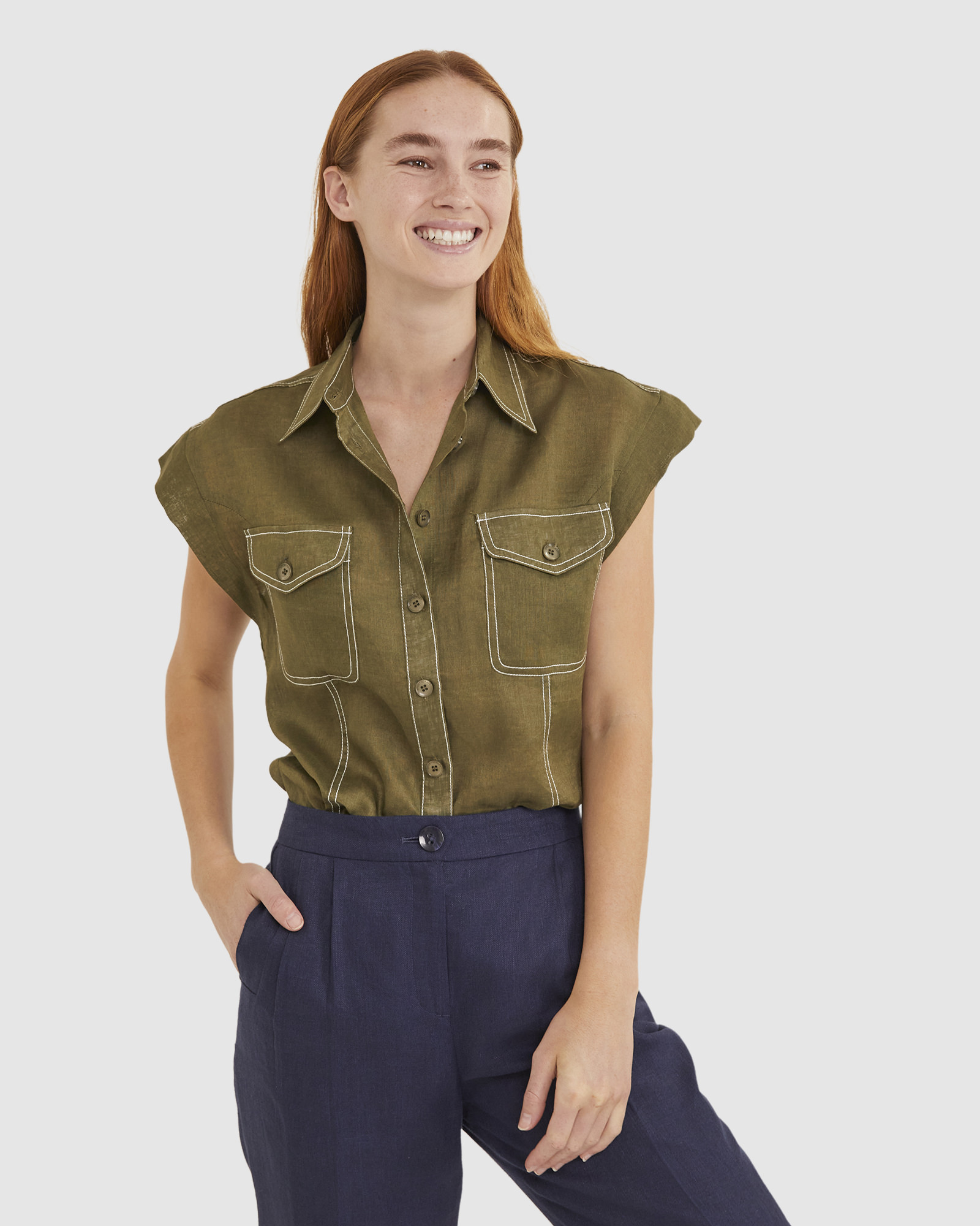 Deidre Linen Shirt