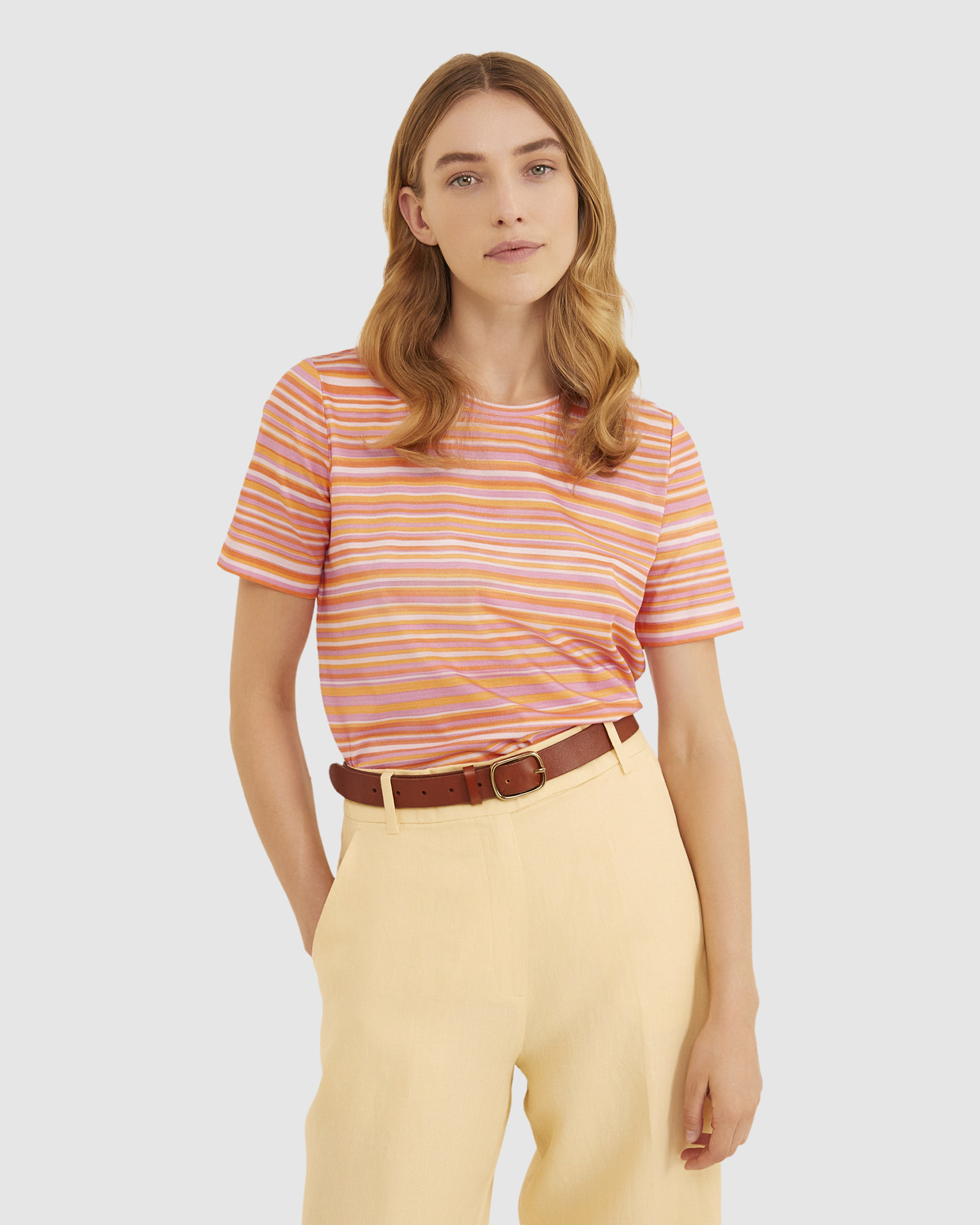 Cecilia Mercerised Tee