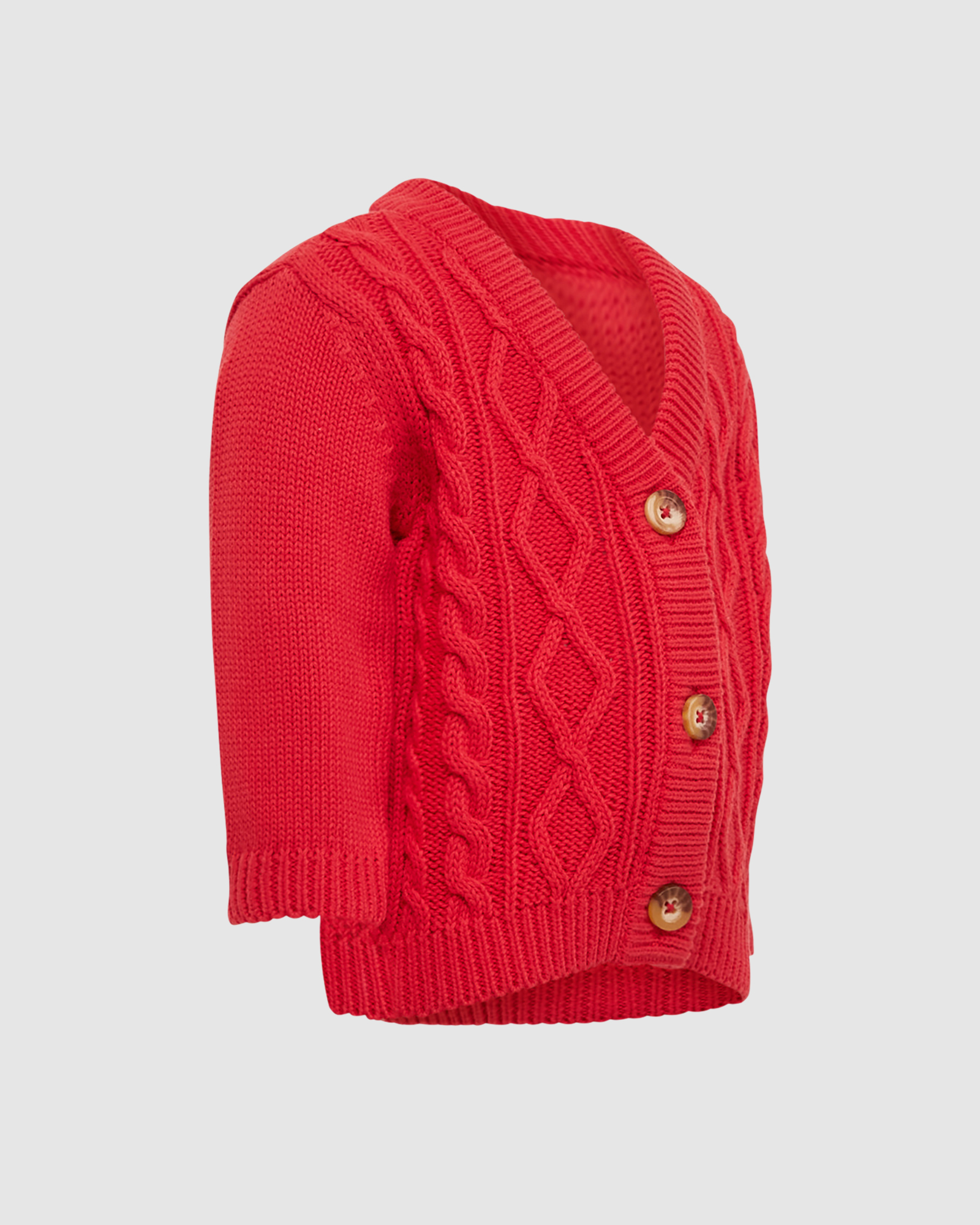 Charlie Cotton Cable Baby Cardigan