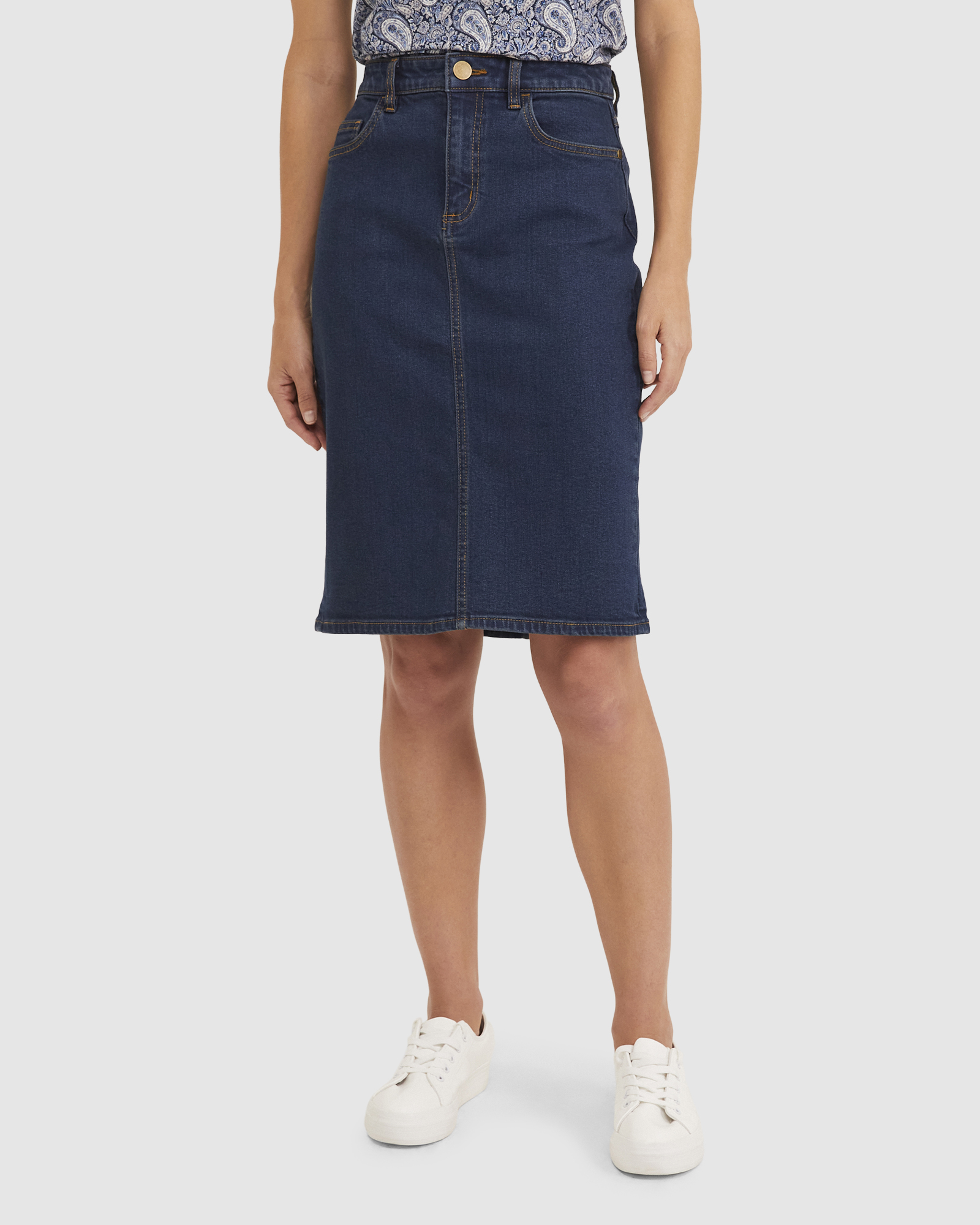 Brodie Denim Skirt