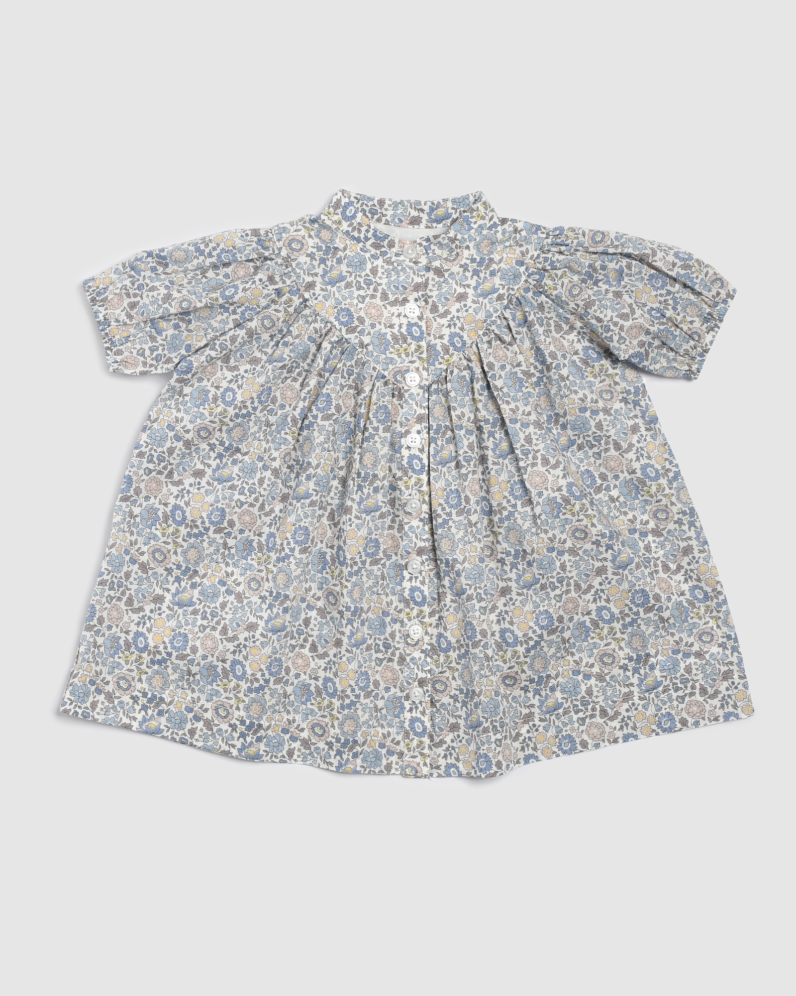 D'anjo Liberty Button Baby Dress