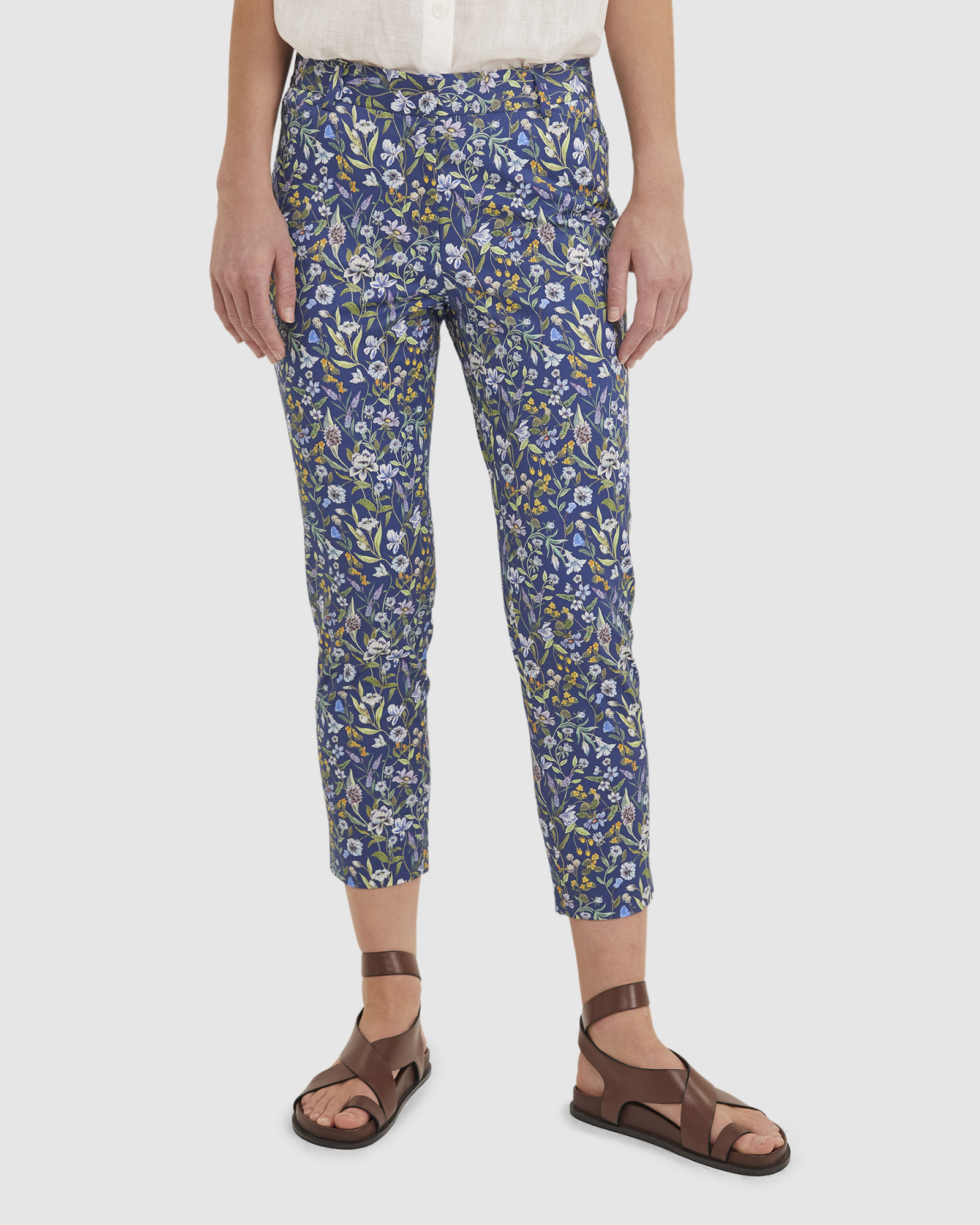 Megumi Floral Liberty Capri