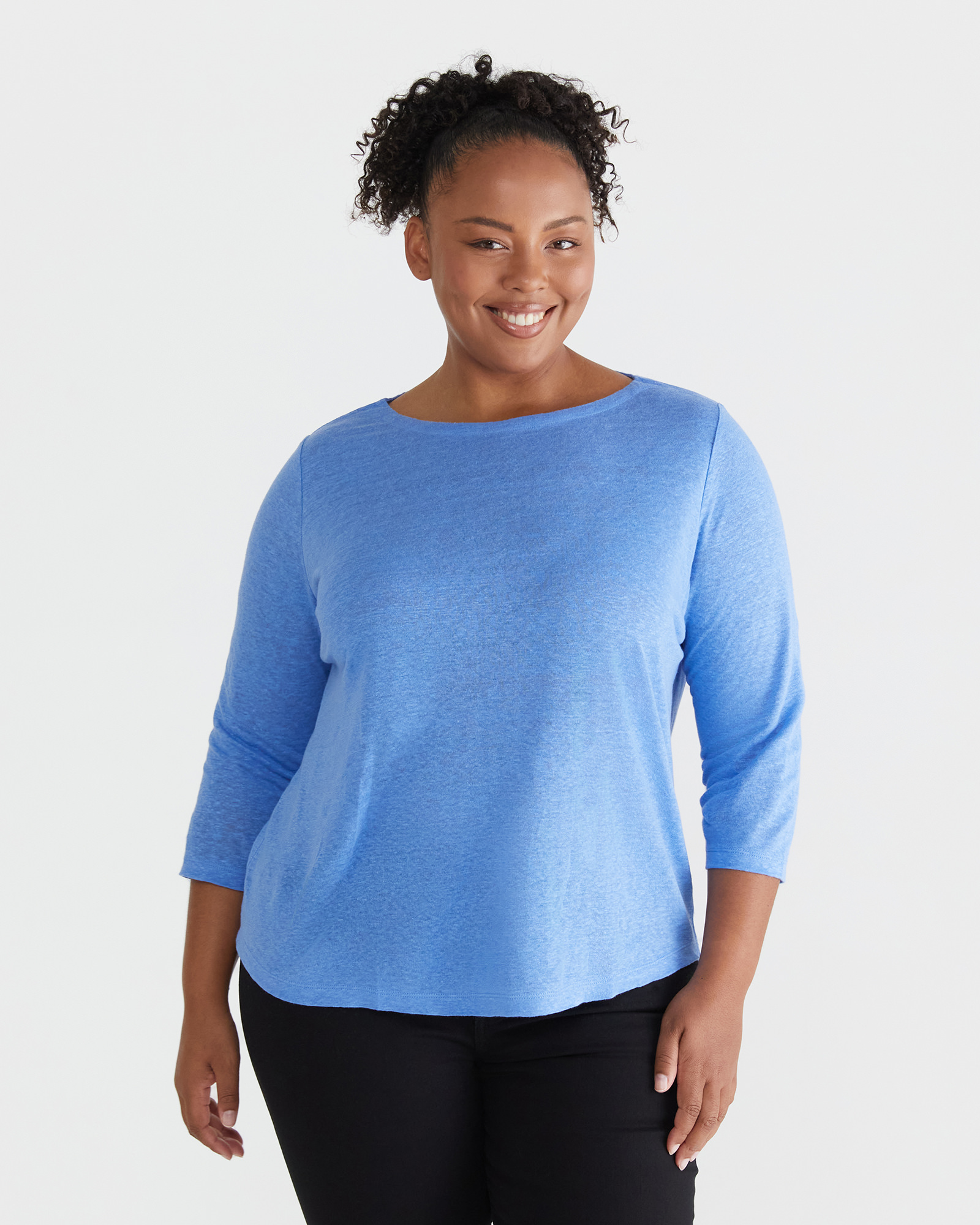 Cecile Linen Top