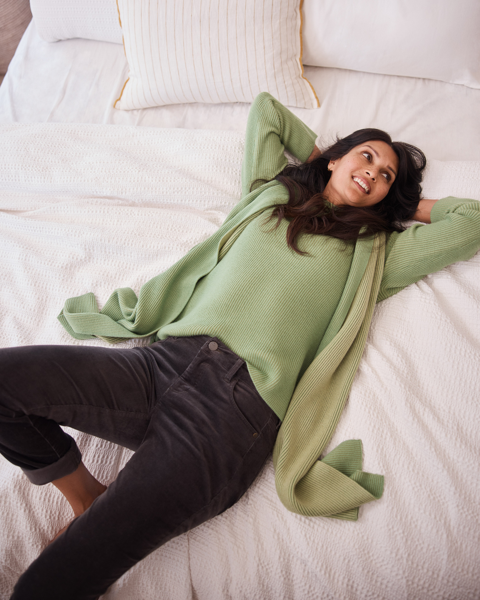 Two Tone Merino Scarf