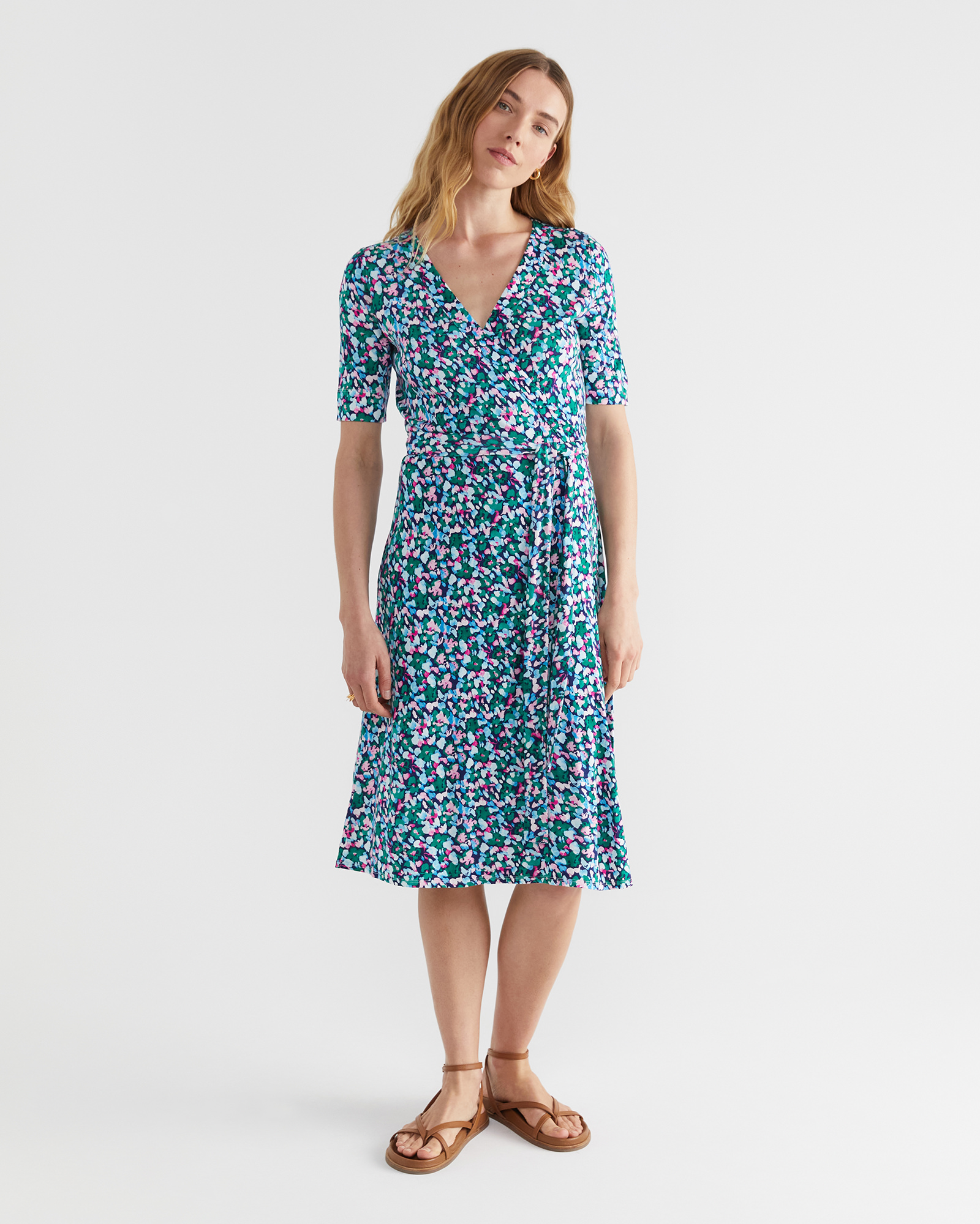 Carolina Wrap Dress