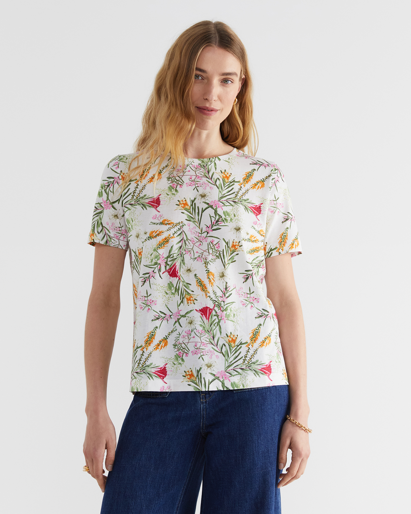 Wildflower Mercerised Tee